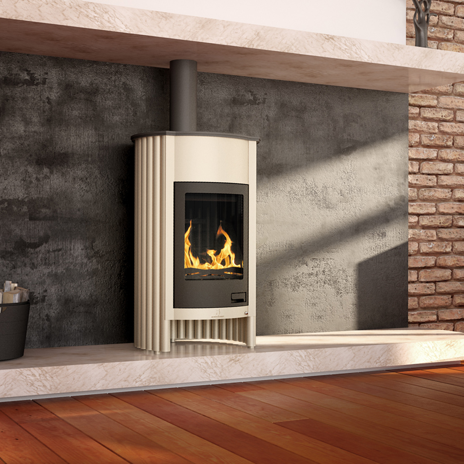 Warmluftofen Masterflamme Grande I Cream