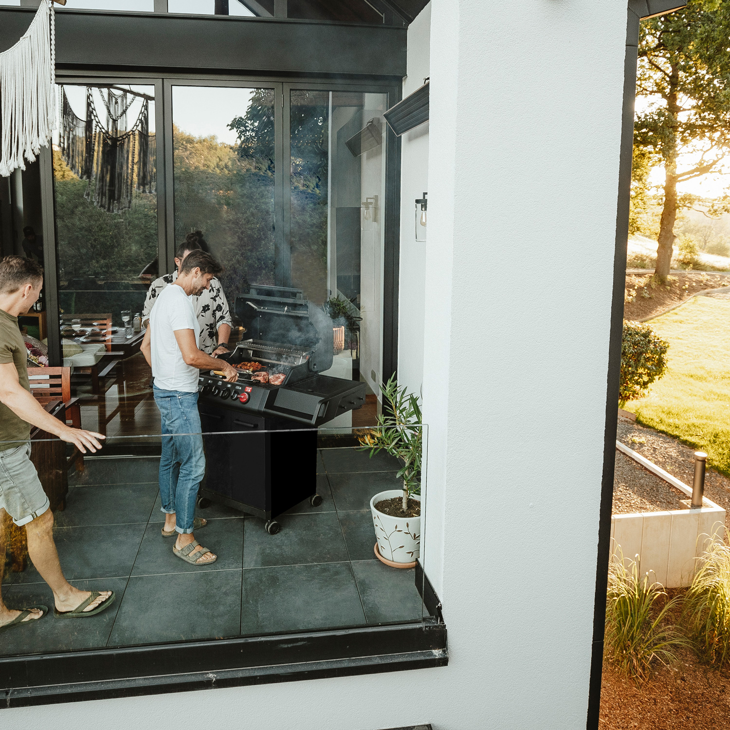 Enders Monroe Pro 3 SIK Turbo Shadow Gasgrillstation