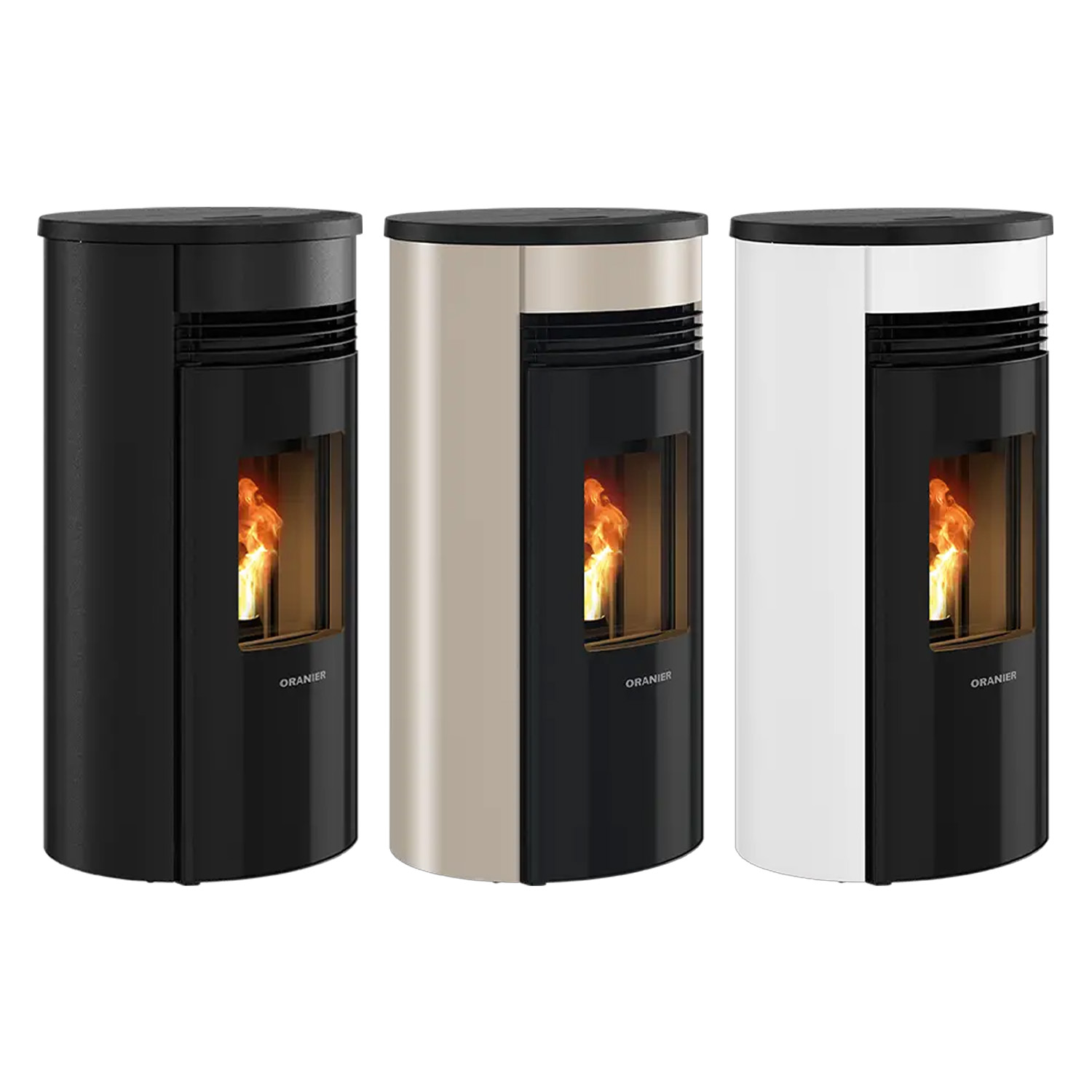 Oranier Sando 50 Pelletofen Taupe