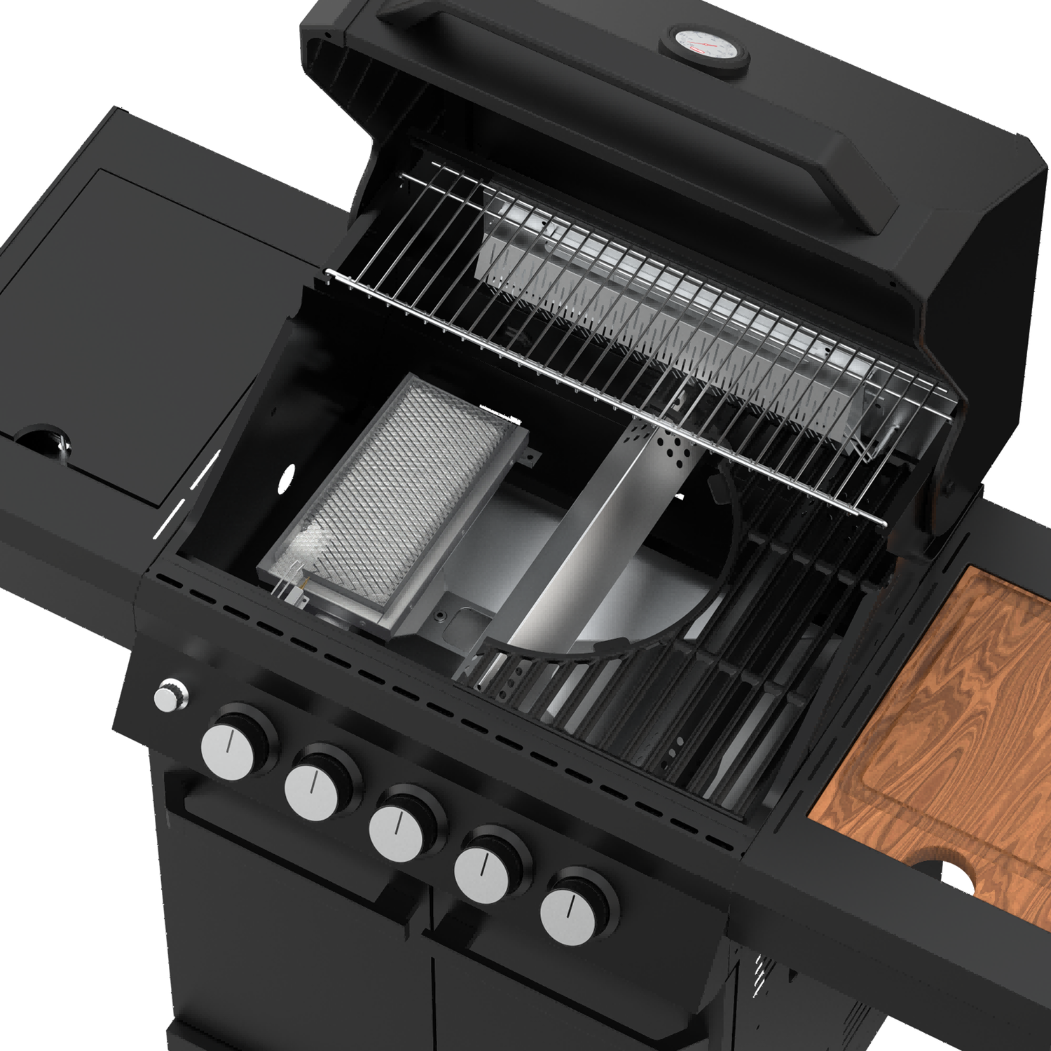 Grill Guru Gas-Grillstation 3-Brenner 50 mBar