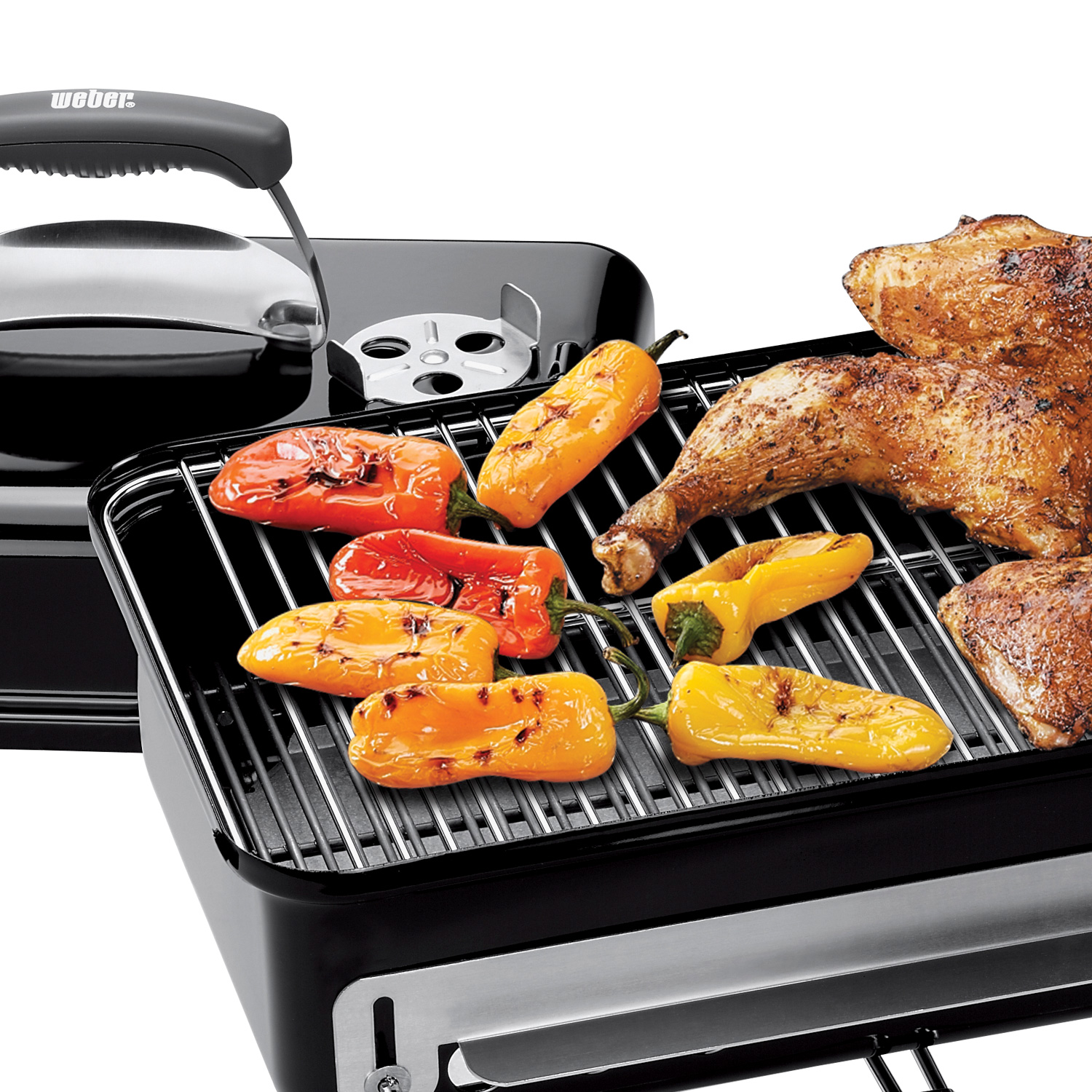 Weber Go-Anywhere Holzkohlegrill Schwarz Weber Go-Anywhere Holzkohlegrill Schwarz