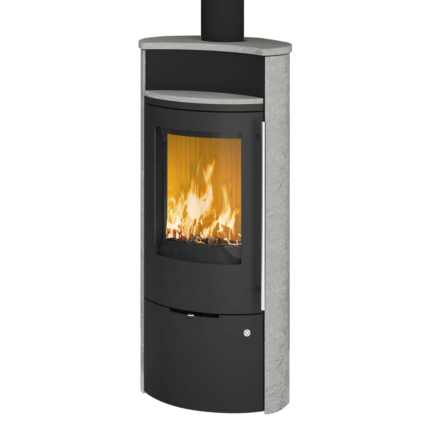 Olsberg Caldera II Compact Kaminofen Stahl Schwarz | Naturstein Serpentin Olsberg Caldera II Compact Kaminofen Stahl Schwarz | Naturstein Serpentin