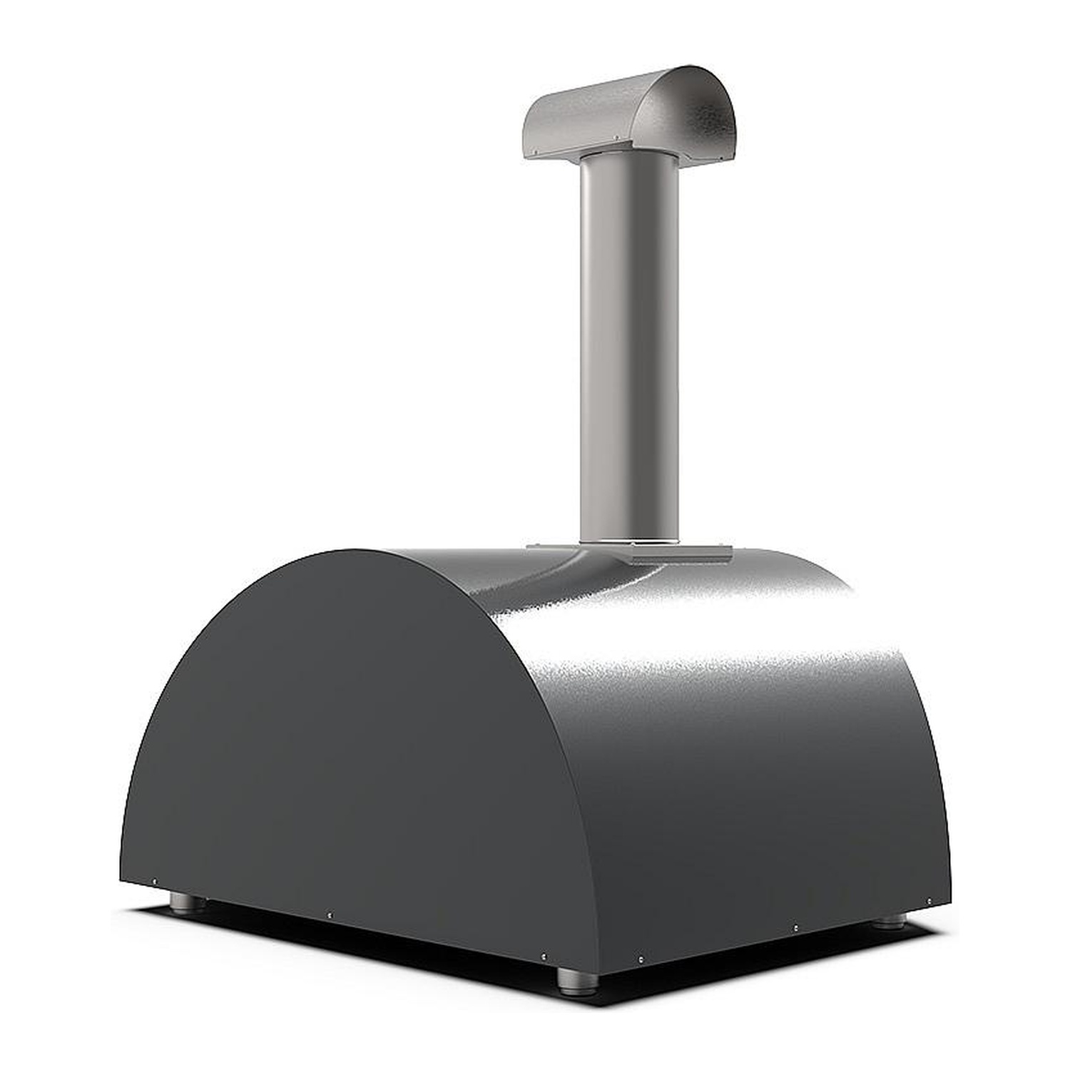 Alfa Moderno 5 Pizze Gas-Pizzaofen schiefergrau 50 mBar