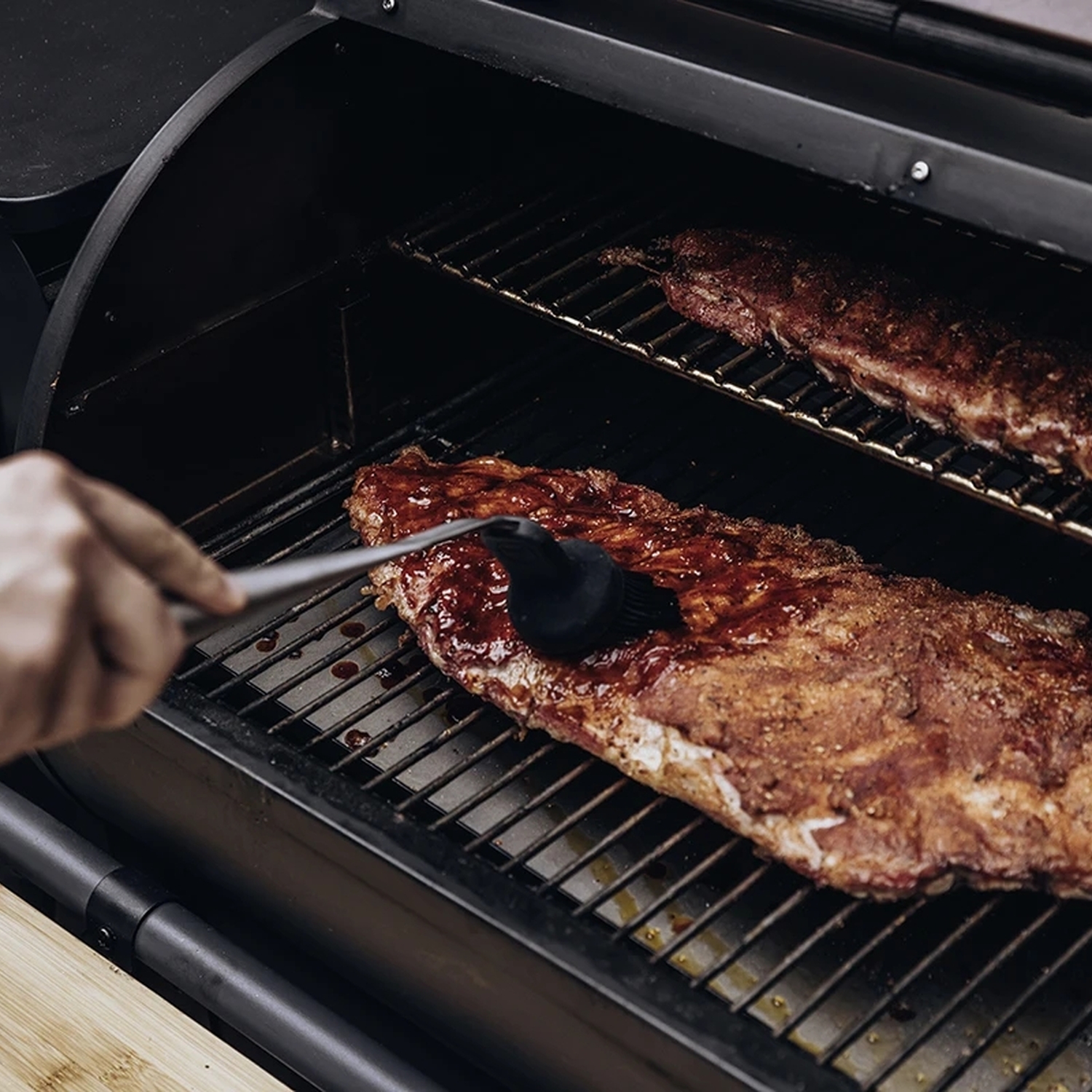 Moesta Simple BBQ Pinsel Edelstahl 37,5 cm