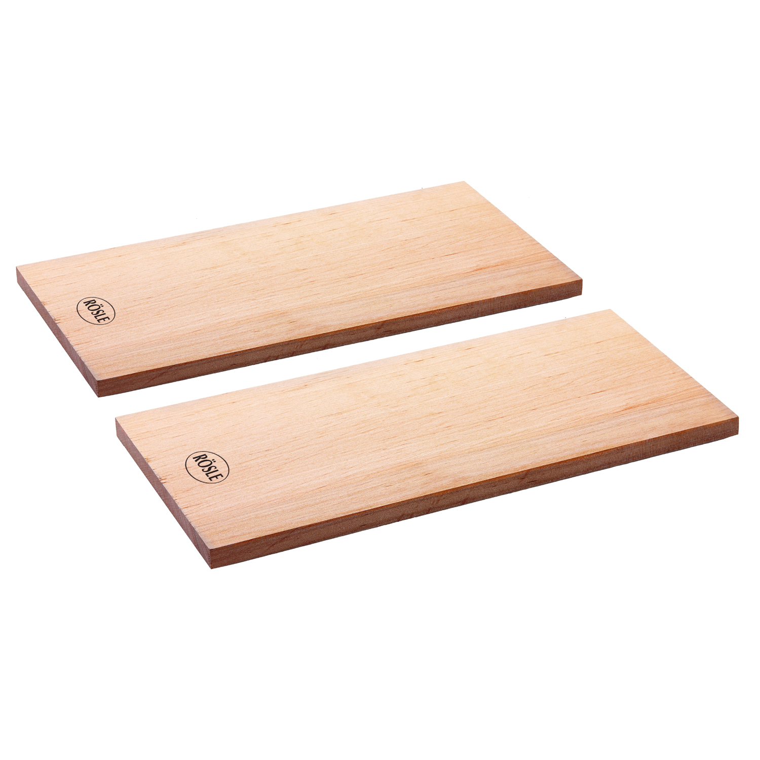 RÖSLE Aromaplanke Erle 2er Set L RÖSLE Aromaplanke Erle 2er Set L