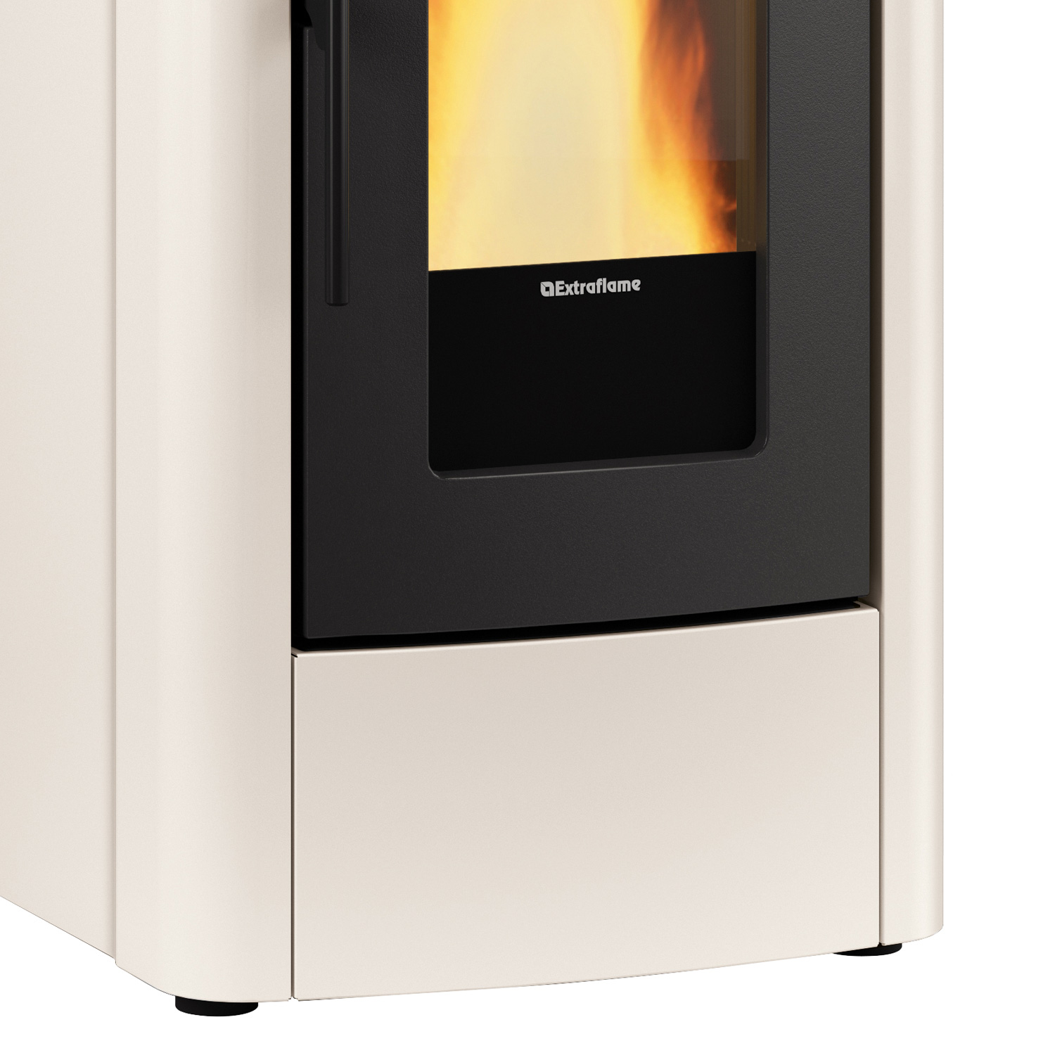 Extraflame Dahiana Plus VFS Pelletofen Stahl Elfenbein