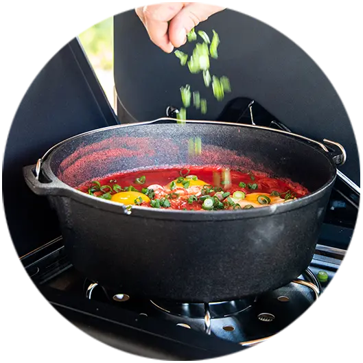Kochen oder Braten