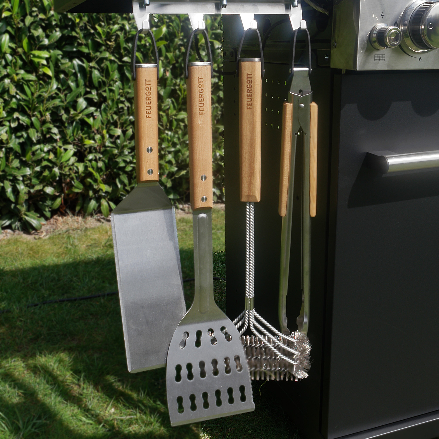 Feuergott Grillrostbürste Triple