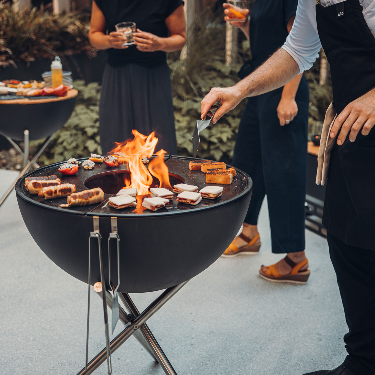 höfats BOWL 70 Plancha-Grillset Hoch