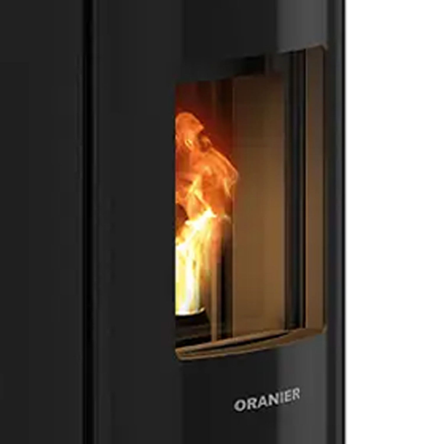 Oranier Sando 50 Pelletofen Stahl Schwarz