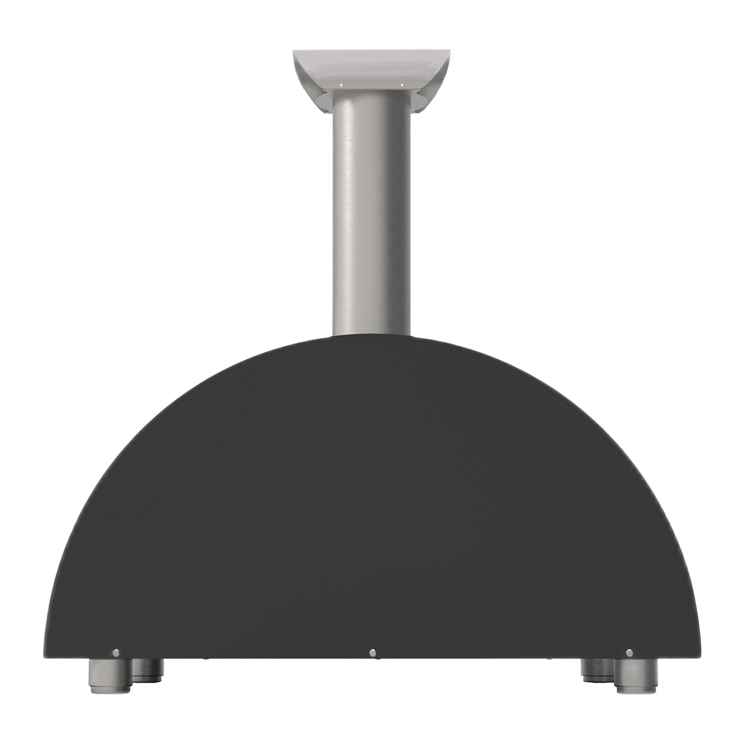 Alfa Moderno 2 Pizze Pizzaofen Holz Schiefer Grau