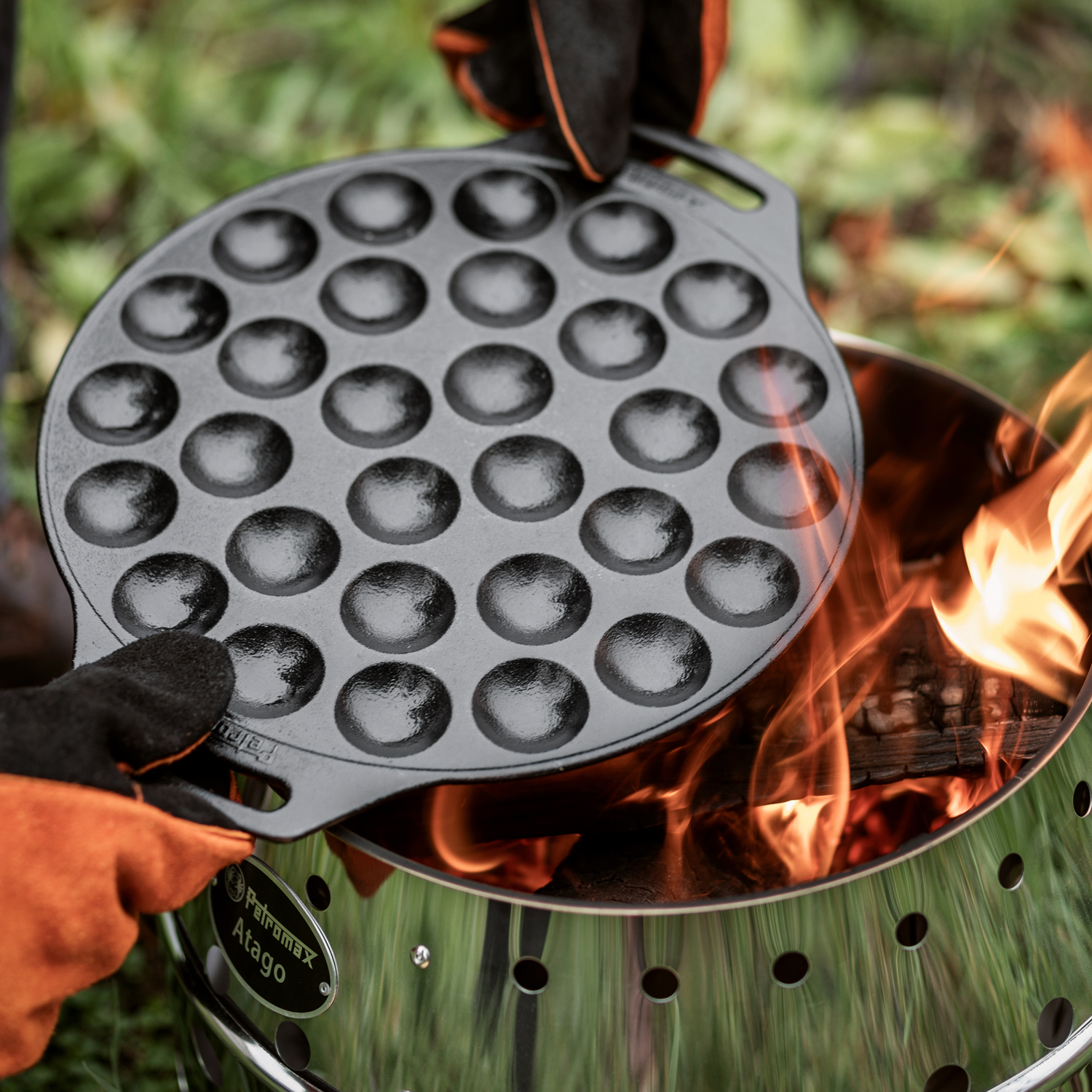 Petromax Poffertjespfanne aus Gusseisen Petromax Poffertjespfanne aus Gusseisen