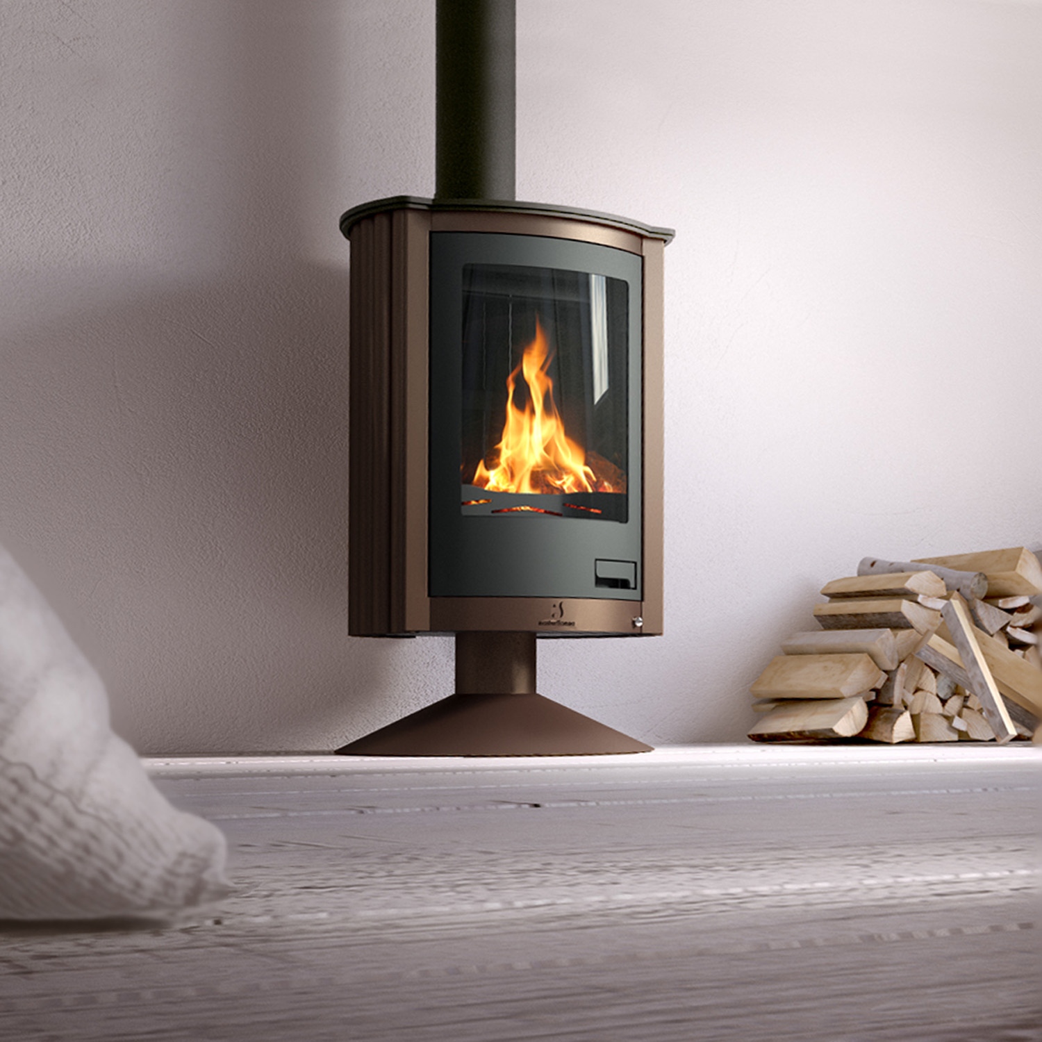 Warmluftofen Masterflamme Piccolo II Velvety Brown Warmluftofen Masterflamme Piccolo II Velvety Brown