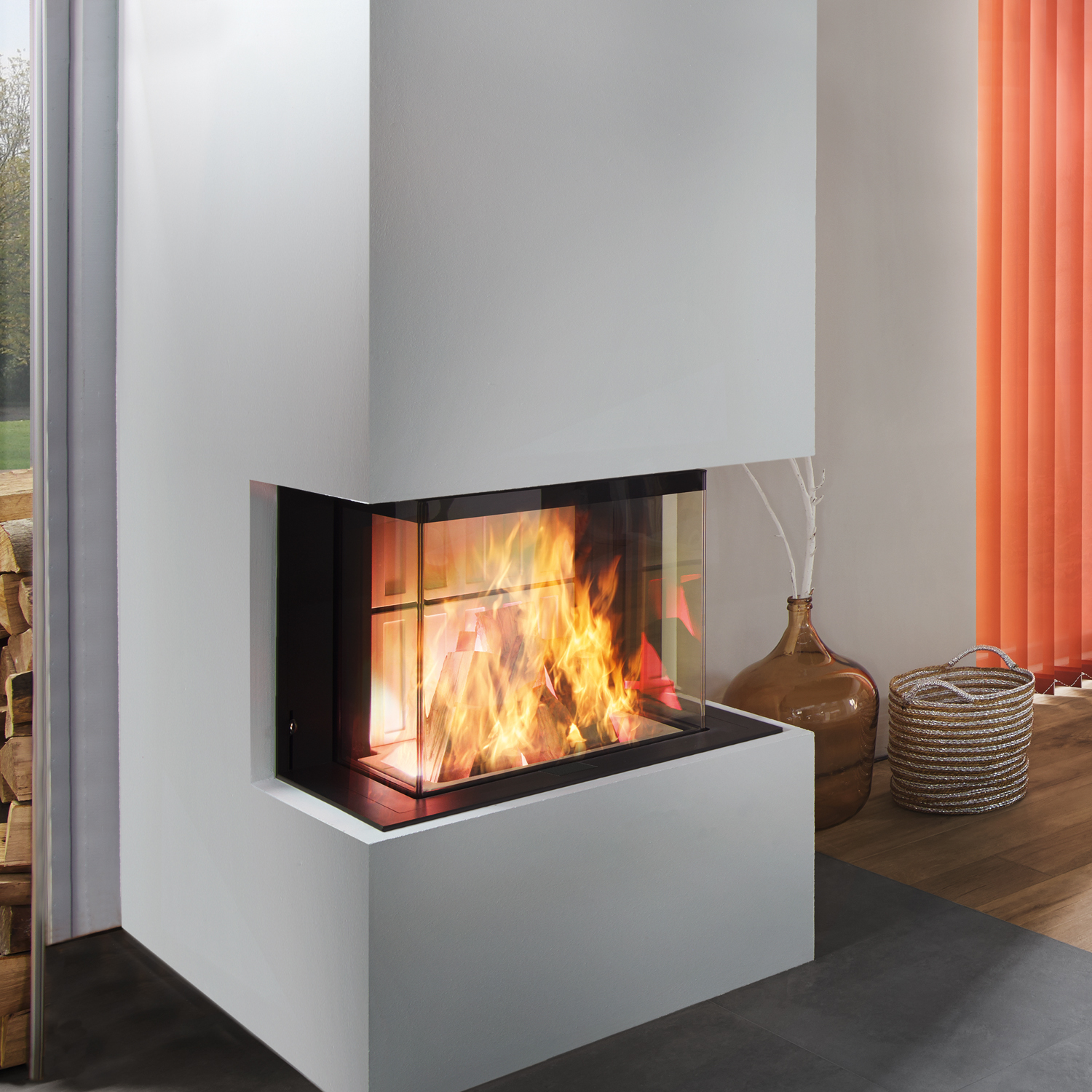 Spartherm Premium Arte-3RL-60h Kamineinsatz RRA Ø 250 mm