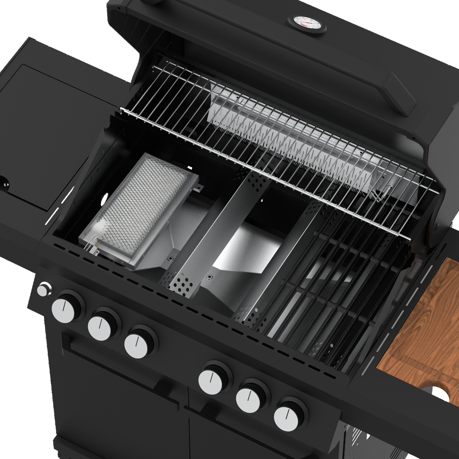 Grill Guru Gas-Grillstation 4-Brenner 50 mBar