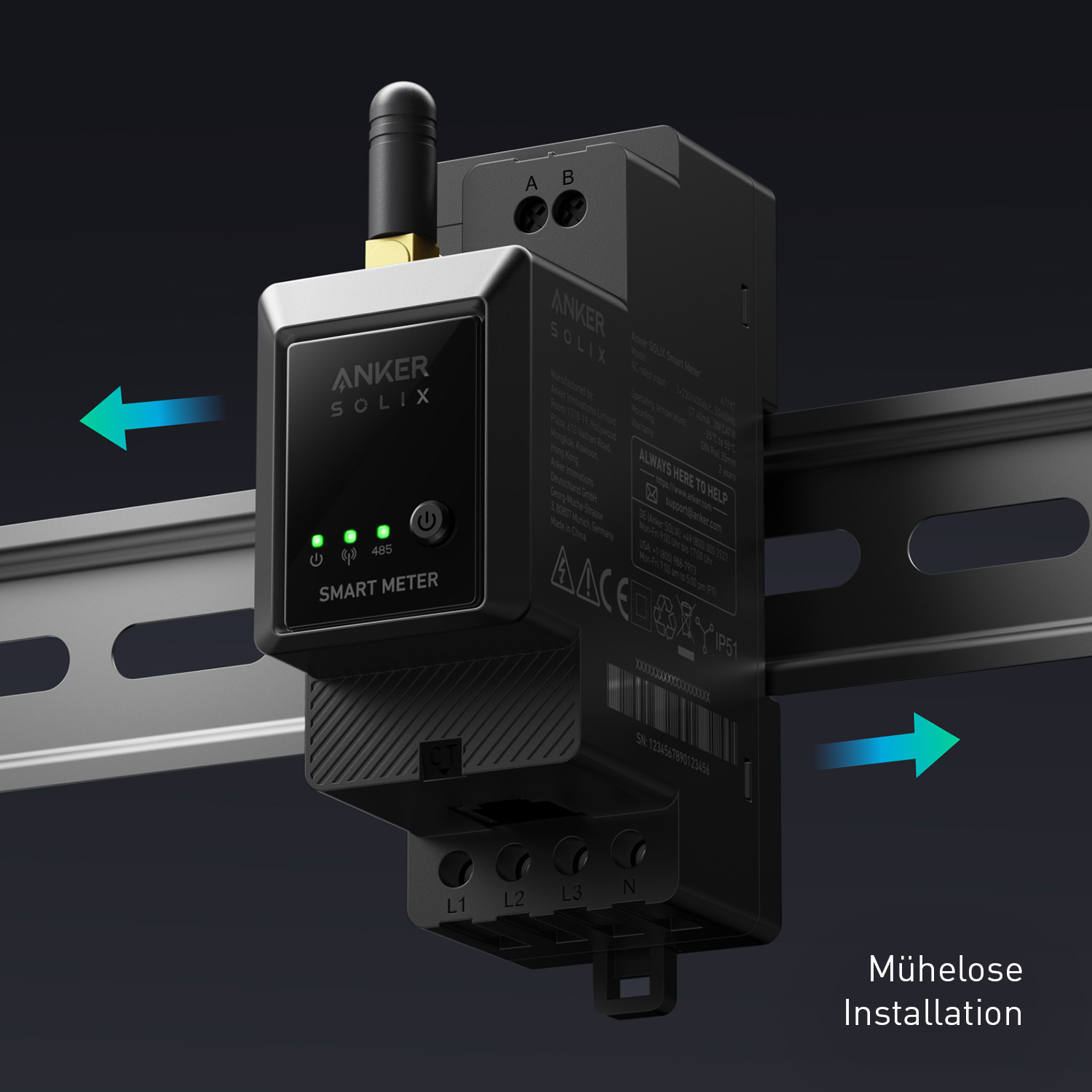 Anker SOLIX Zähler für Solarbank 2 E1600 Pro Anker SOLIX Zähler für Solarbank 2 E1600 Pro
