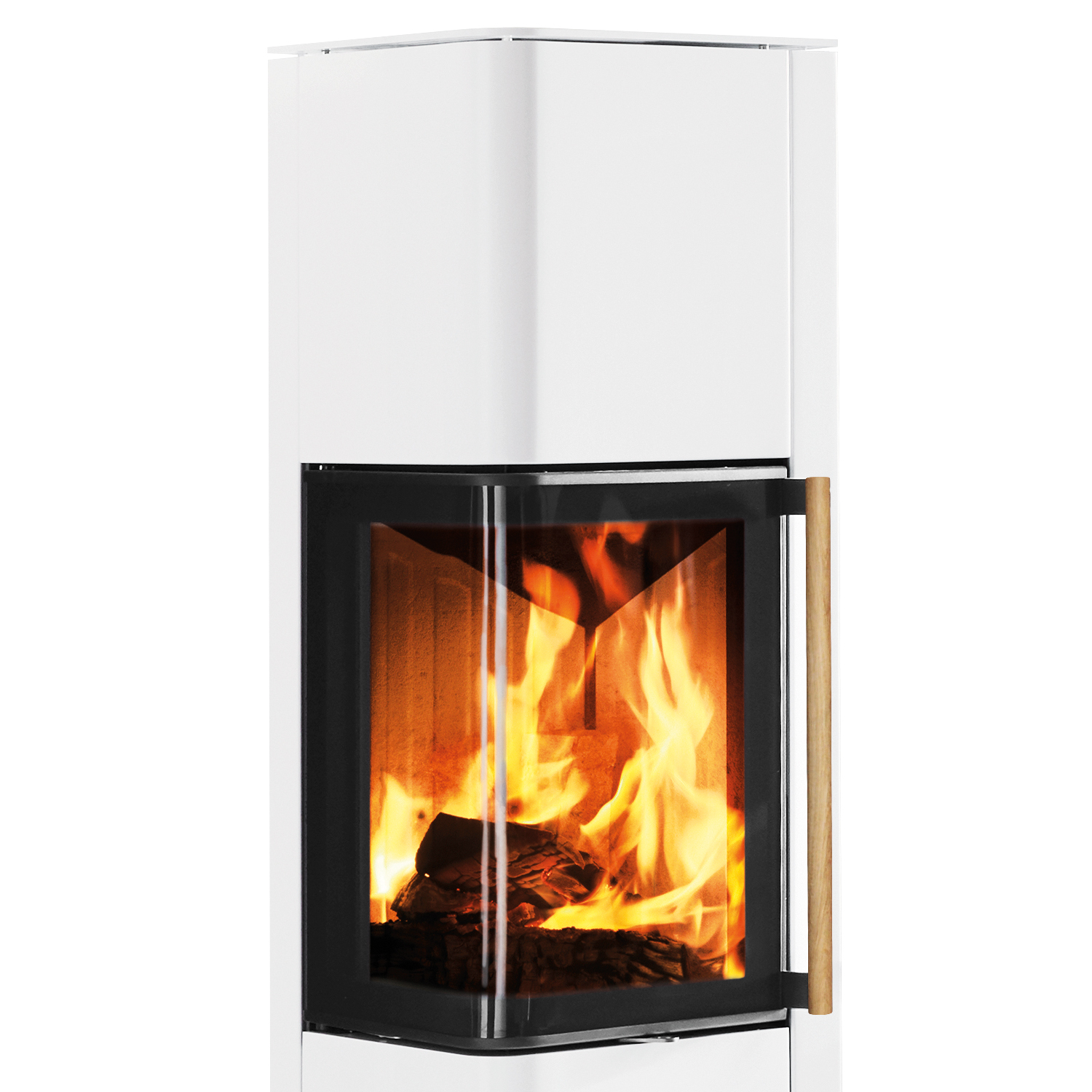 Spartherm Cubo L style RLU Kaminofen Weiß
