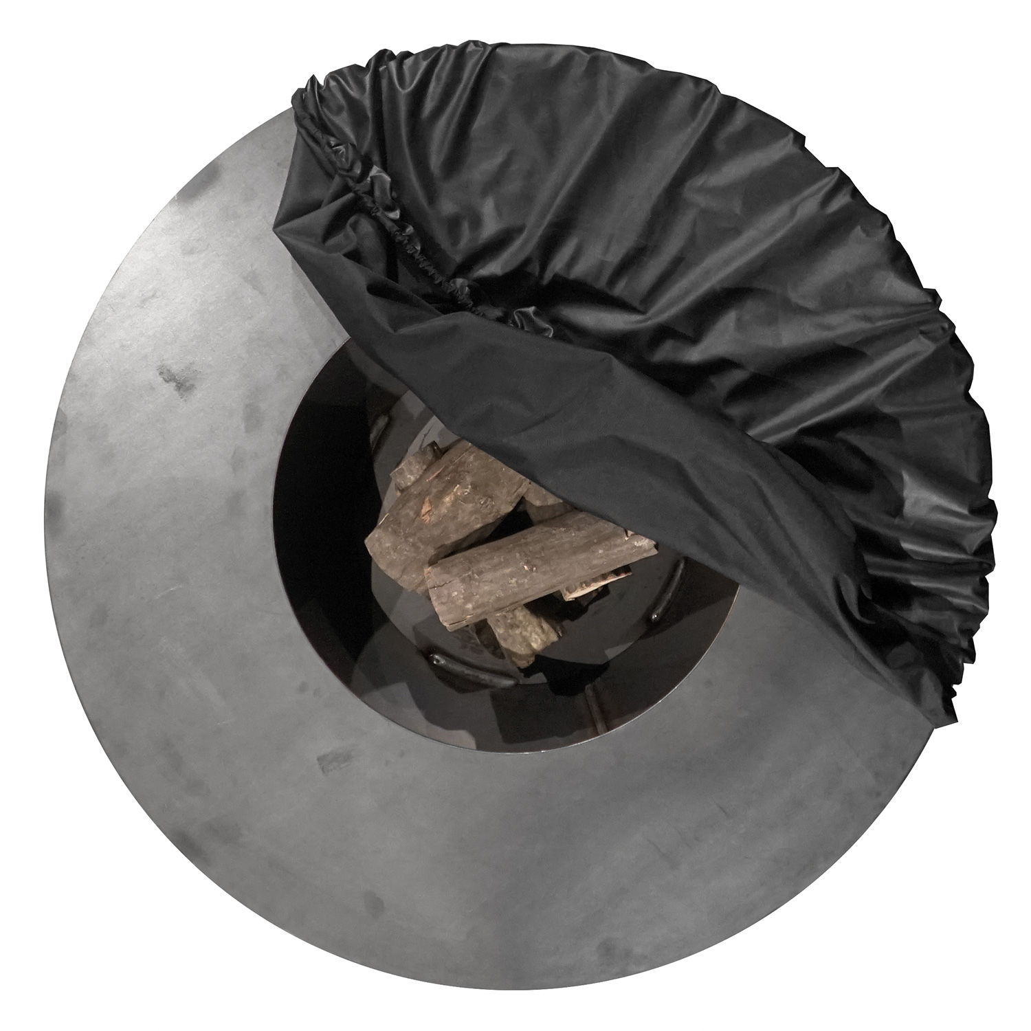 OFYR Softschutzdeckel Schwarz Ø 150 cm
