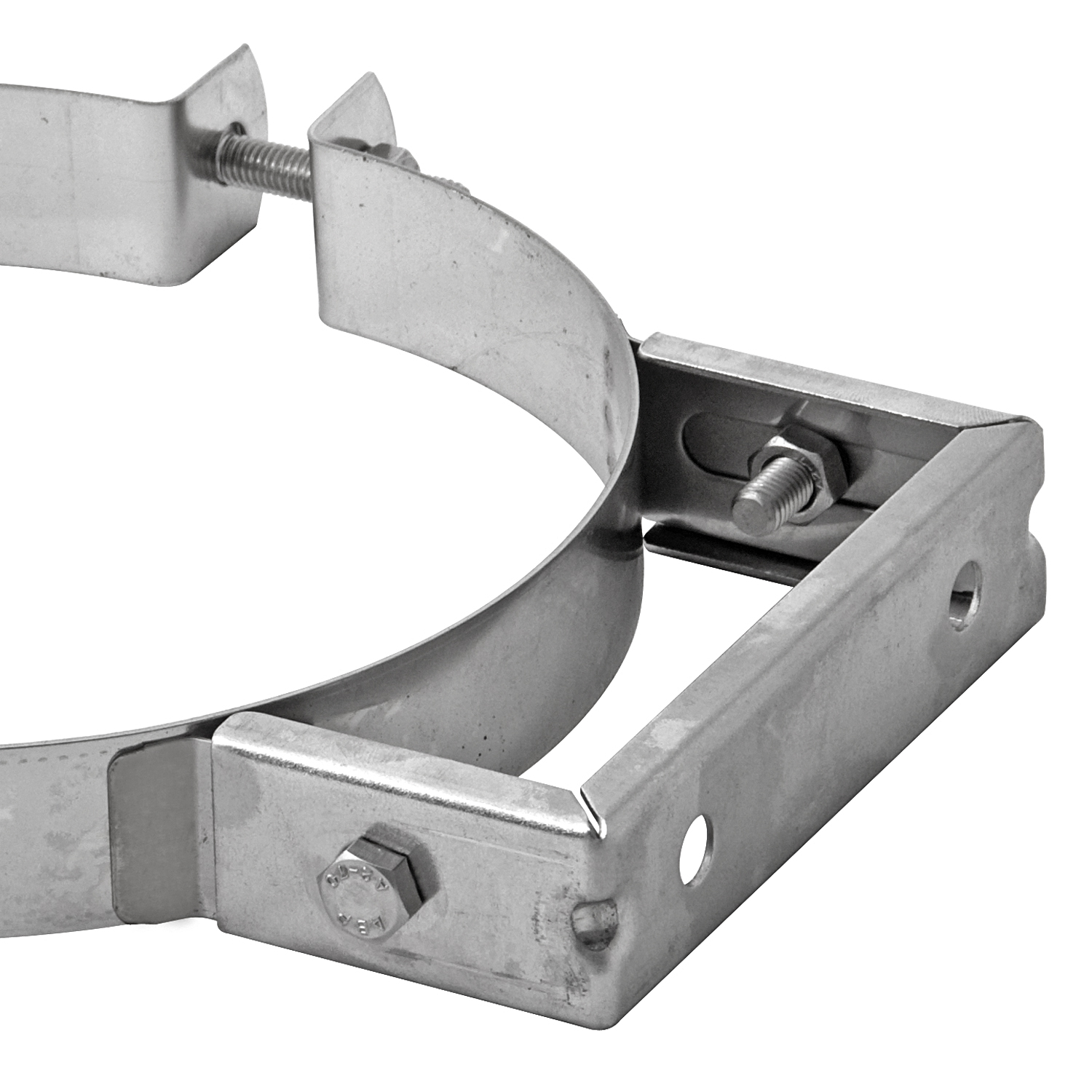 Opsinox Edelstahlschornstein 180mm Wandhalter MB Opsinox Edelstahlschornstein 180mm Wandhalter MB