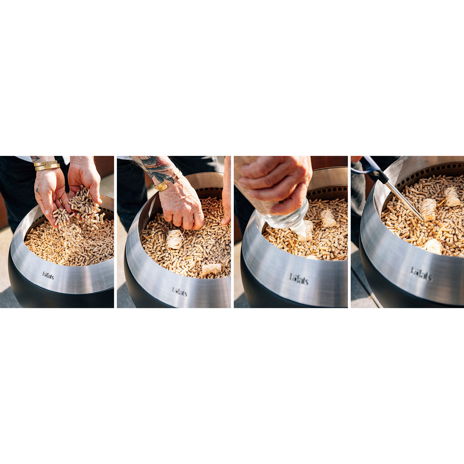 höfats MOON 45 Feuerschale mit hohem Fuß höfats MOON 45 Feuerschale mit hohem Fuß