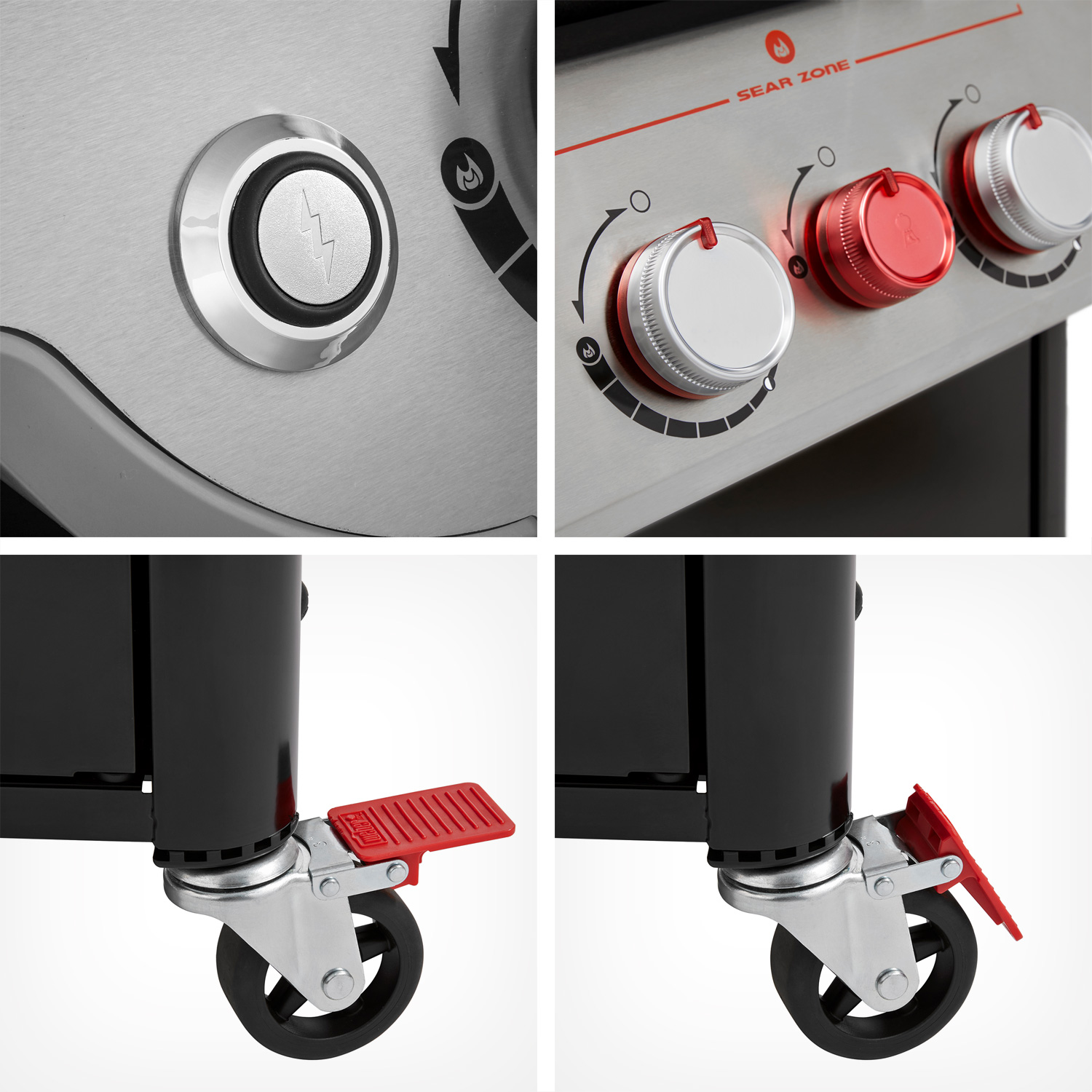 Weber Genesis E-335 Gas-Grillstation Schwarz Weber Genesis E-335 Gas-Grillstation Schwarz