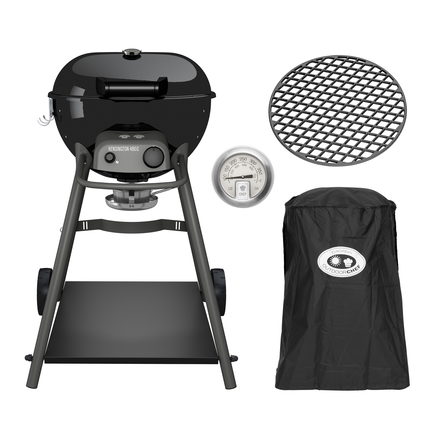 Outdoorchef Kensington 480 G Schwarz Chef Edition