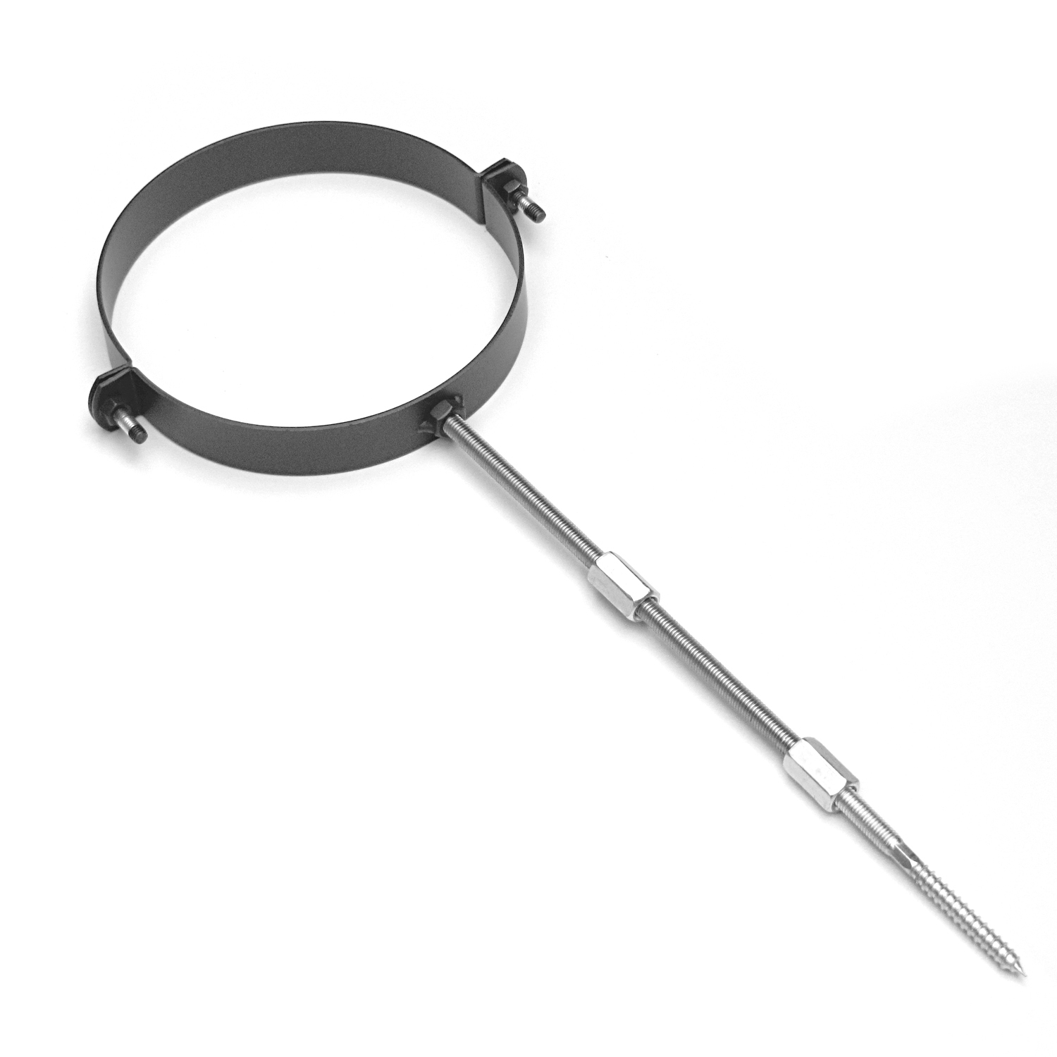 Raik Basic Rauchrohrschelle 150mm gussgrau für Rauchrohr / Ofenrohr