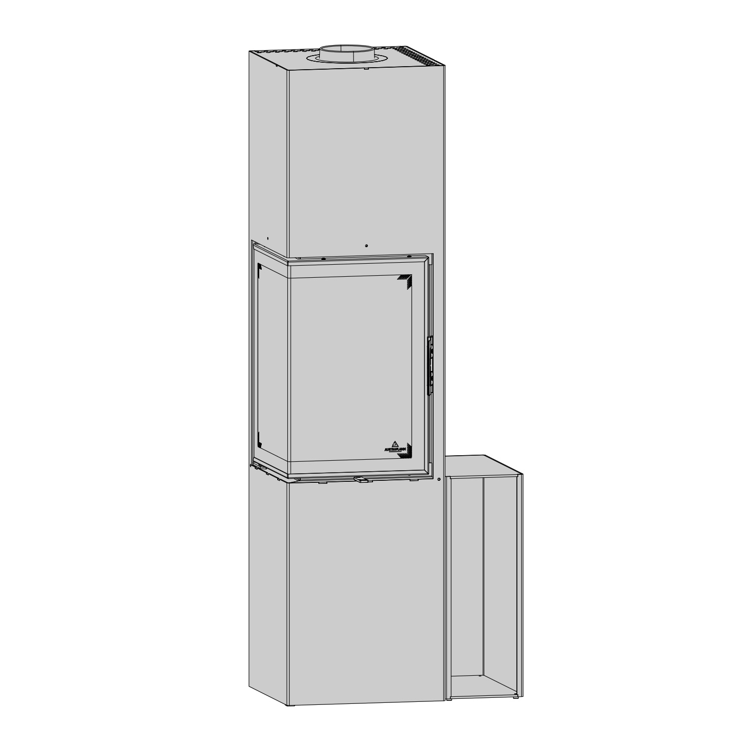 Austroflamm Slim 3.0 Beistellbox
