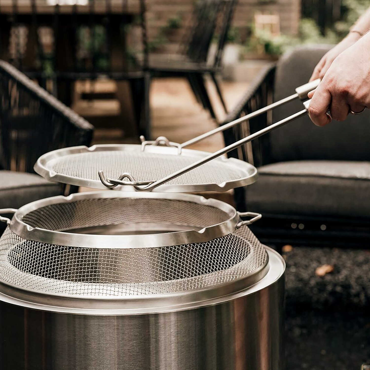 Solo Stove Feuerschutz für Yukon 2-teilig Solo Stove Feuerschutz für Yukon 2-teilig