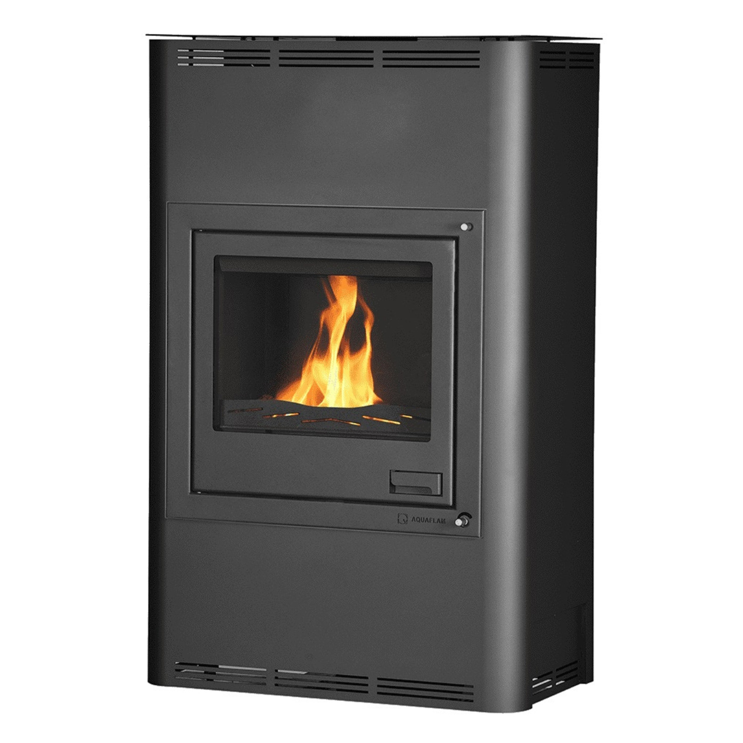 Aquaflam 25 Basic Wasserführender Kaminofen Black Aquaflam 25 Basic Wasserführender Kaminofen Black