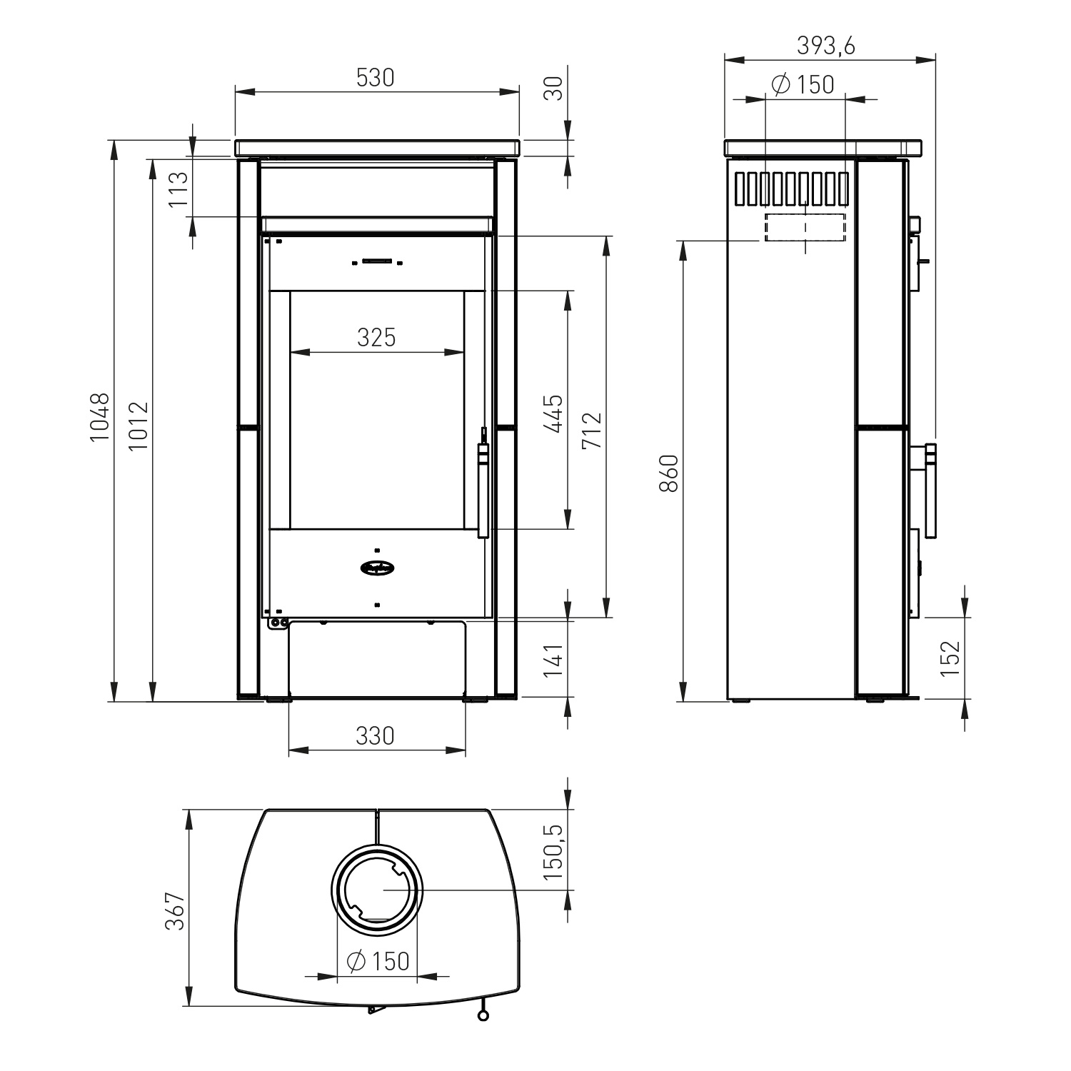 Fireplace Elite Budapest Kaminofen Speckstein