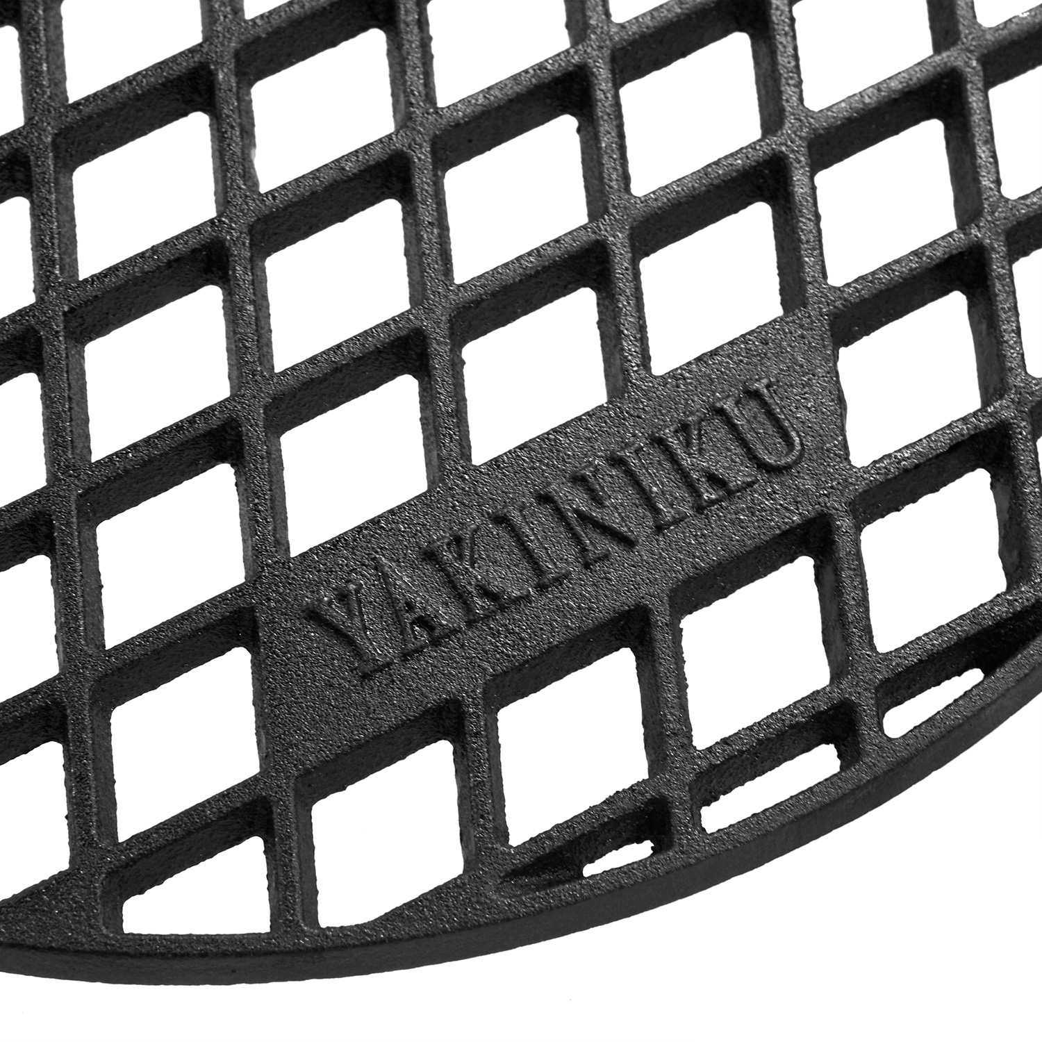 Yakiniku Gusseisenrost mit Logo für Keramik Grill Kamado M