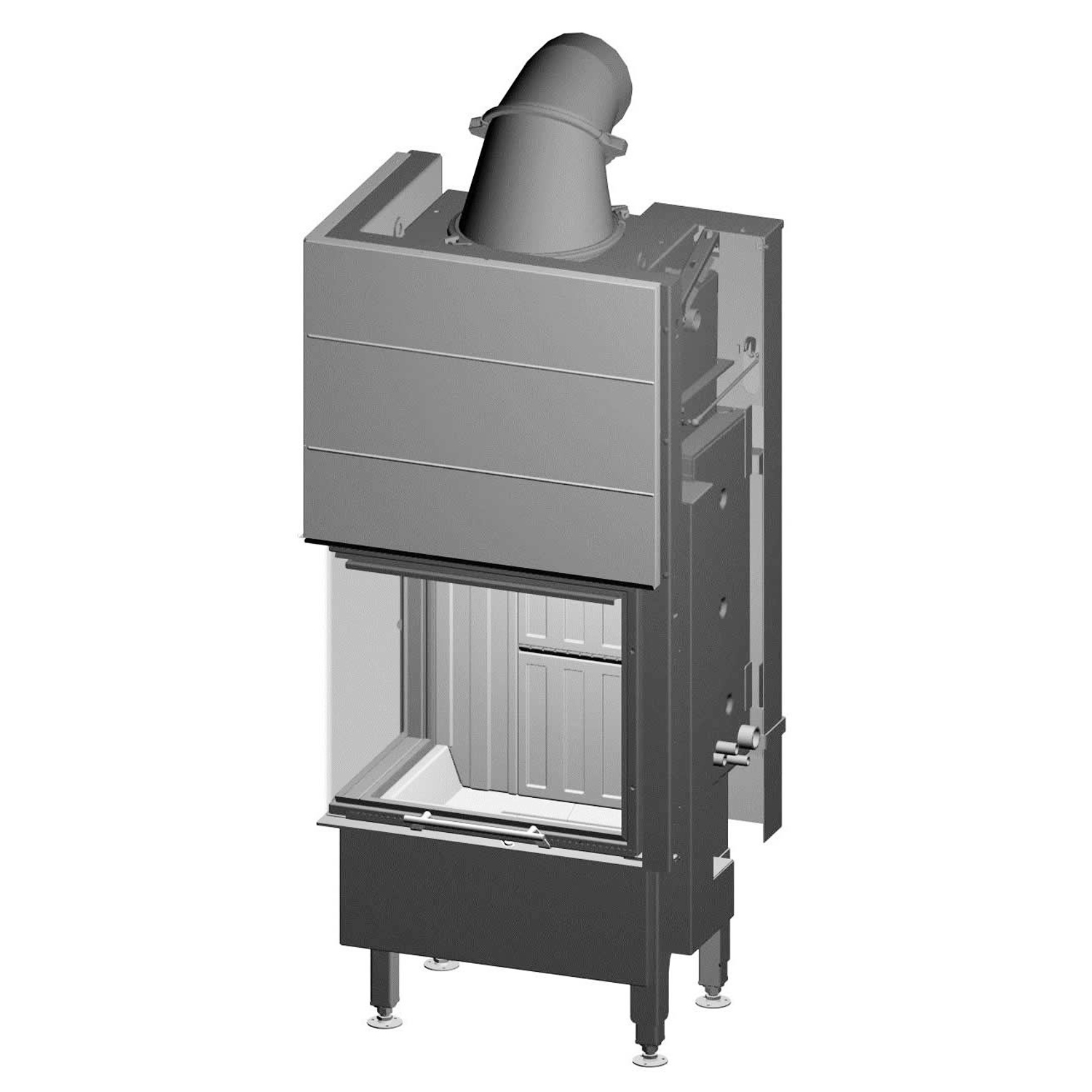 Spartherm Varia 2L-55h H2O Kamineinsatz wasserführend Ecke Spartherm Varia 2L-55h H2O Kamineinsatz wasserführend Ecke