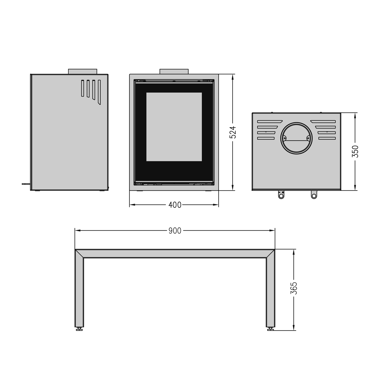 Spartherm Linear Module XS + Base C Spartherm Linear Module XS + Base C