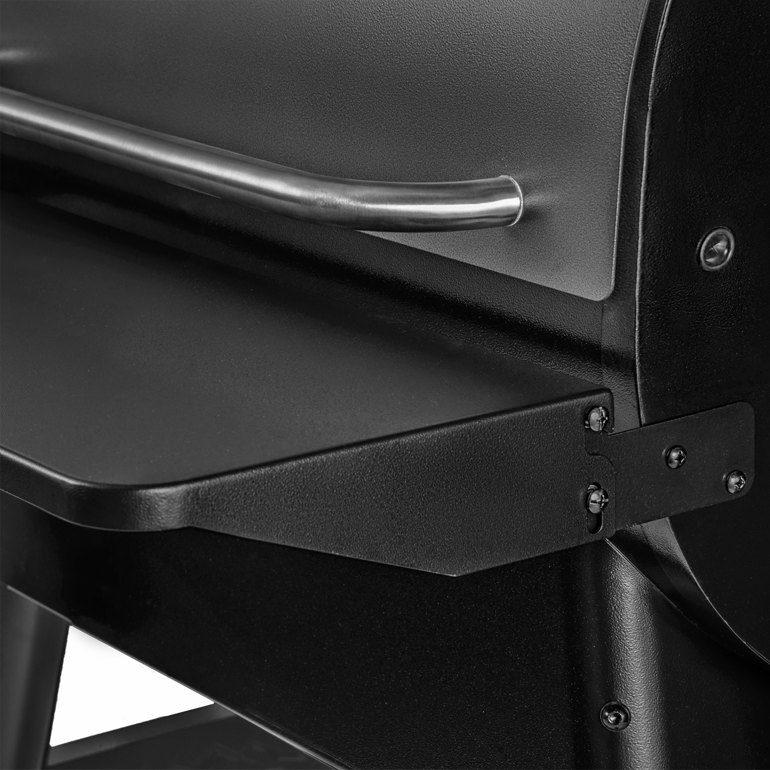 Traeger IRONWOOD 885 - schwarz inkl. Abdeckhaube & Klappbare Frontablage