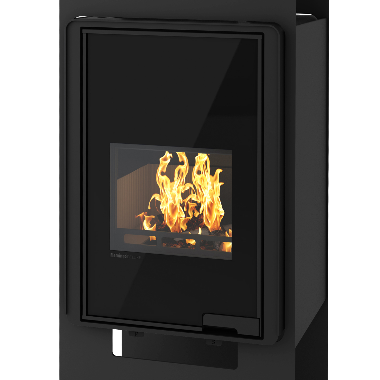 HS Flamingo Deluxe Singa Kaminofen Schwarz HS Flamingo Deluxe Singa Kaminofen Schwarz