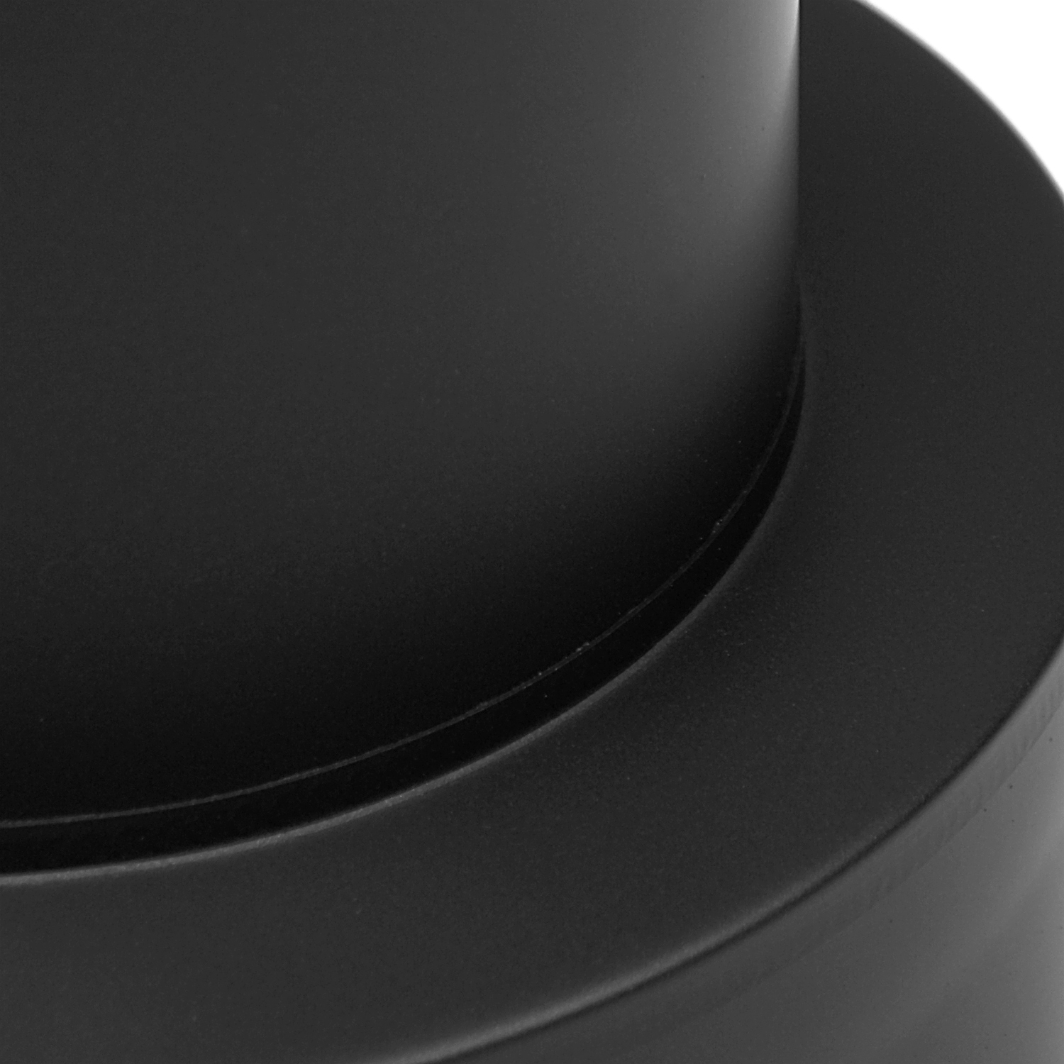 Raik Coltherm Adapter 150mm von EW auf DW schwarz für Rauchrohr / Ofenrohr