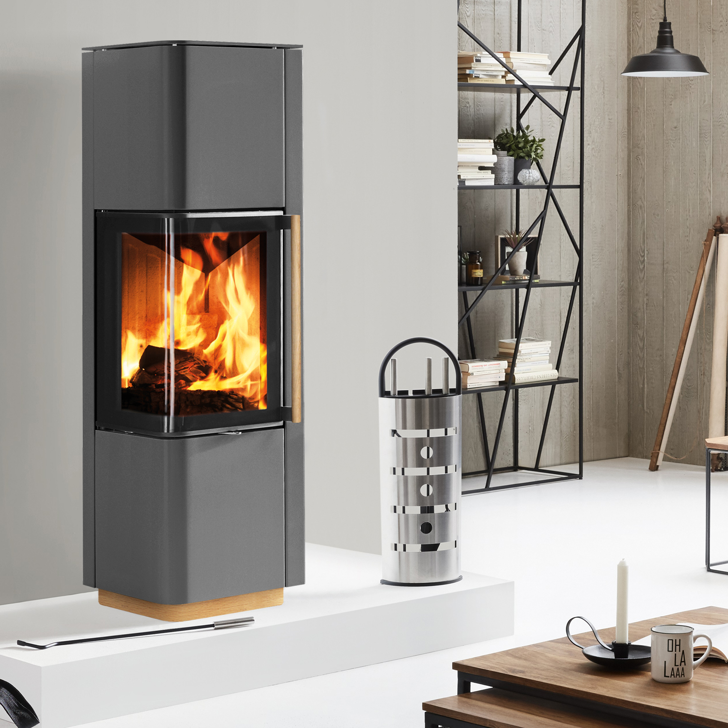 Spartherm Cubo L style RLU Kaminofen Titan