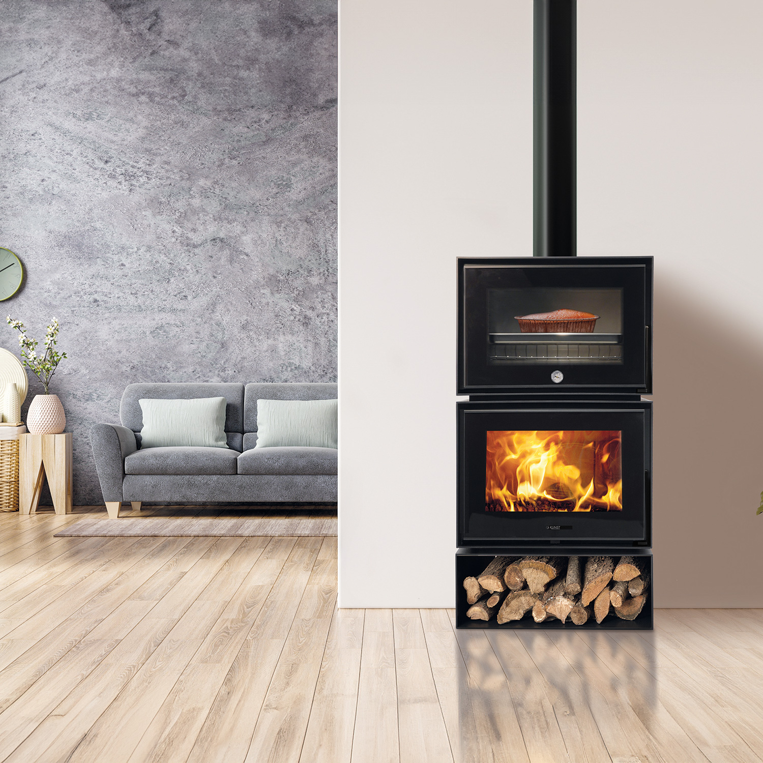 Kunst Stoves Yucca Kaminofen