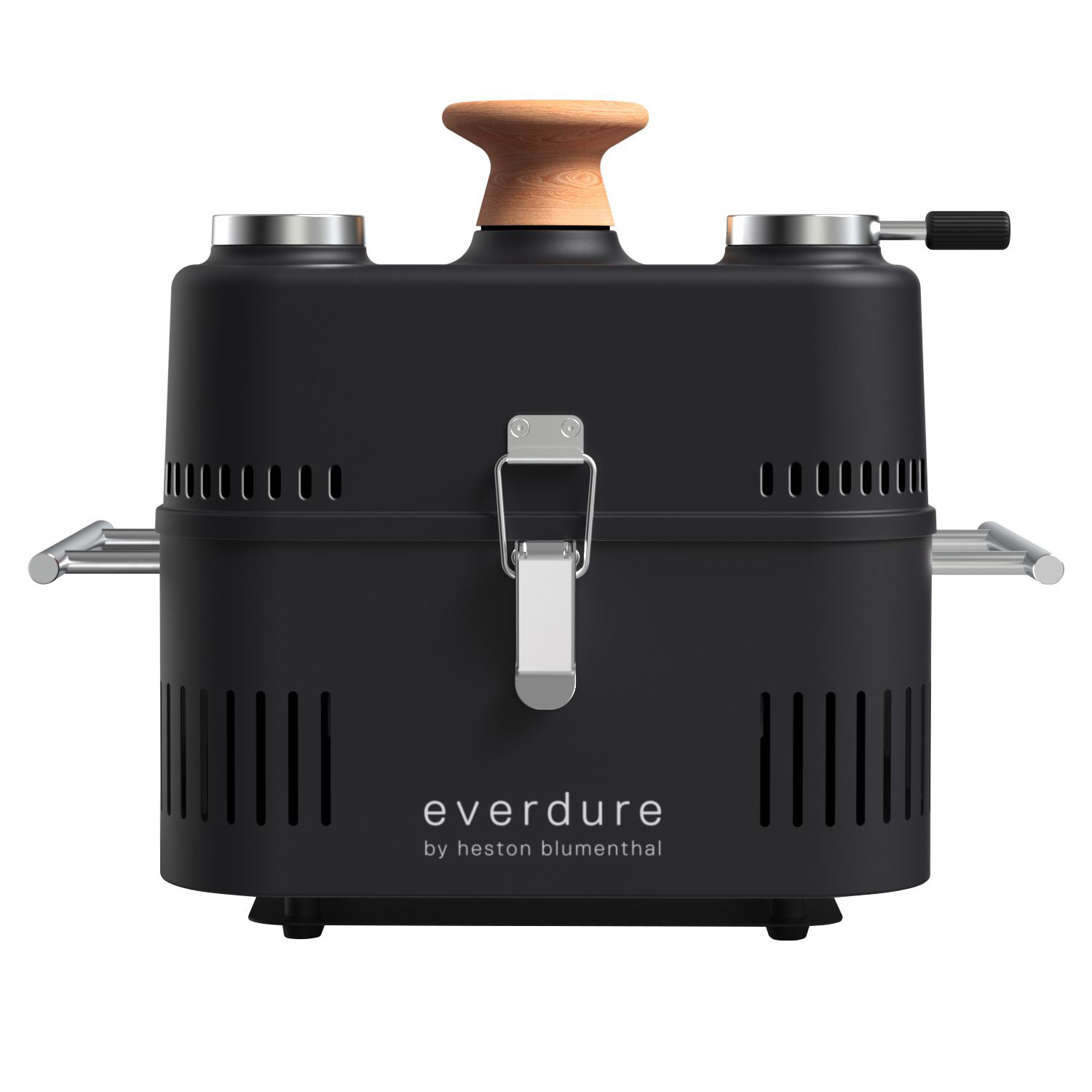 Everdure CUBE 360 tragbarer Holzkohlegrill mit Deckel All Black Everdure CUBE 360 tragbarer Holzkohlegrill mit Deckel All Black