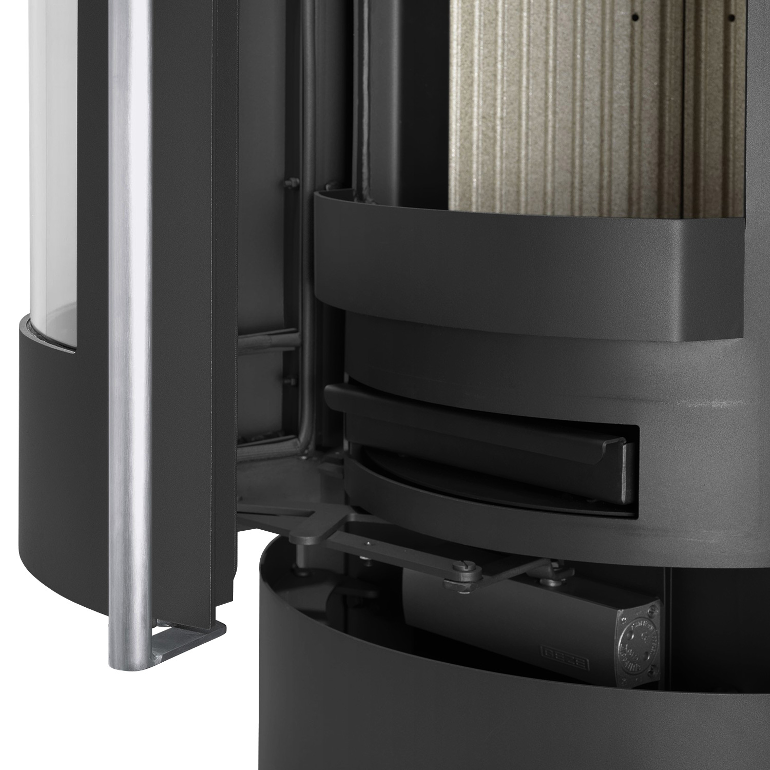 Oranier+ Polar Neo 4 Kaminofen Stahl Schwarz