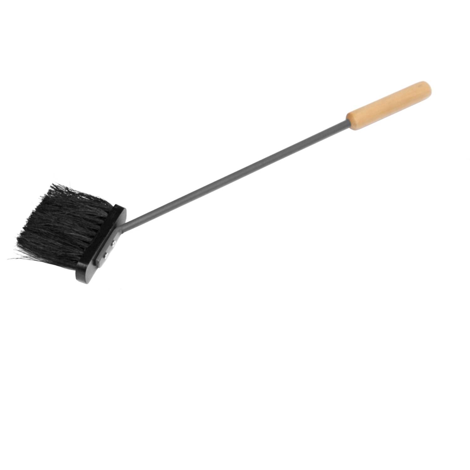 Raik Kaminbesteck 3-tlg OTTO, Ersatzteil Besen, grau, mit Holzgriff