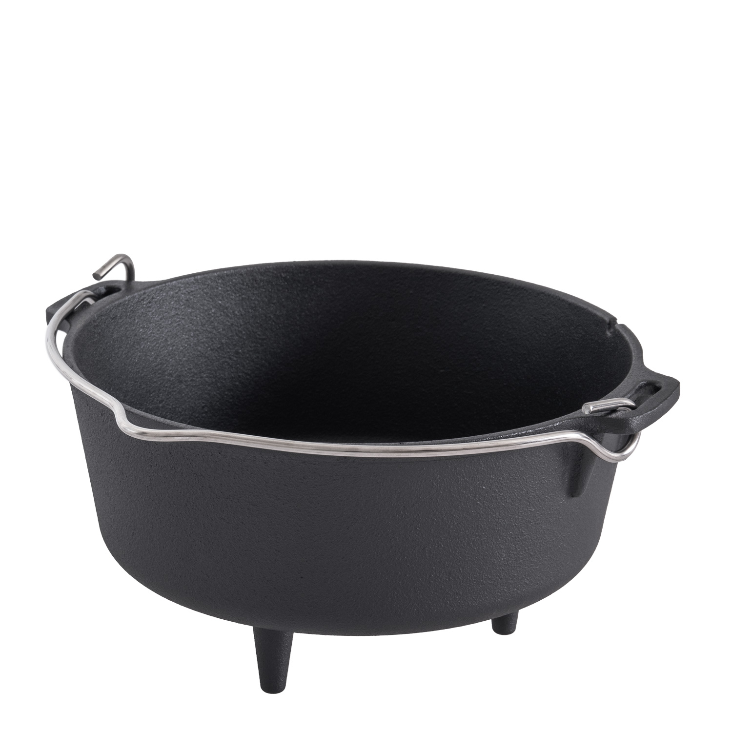 FEUERGOTT Dutch Oven 1,5 l mit Füßen