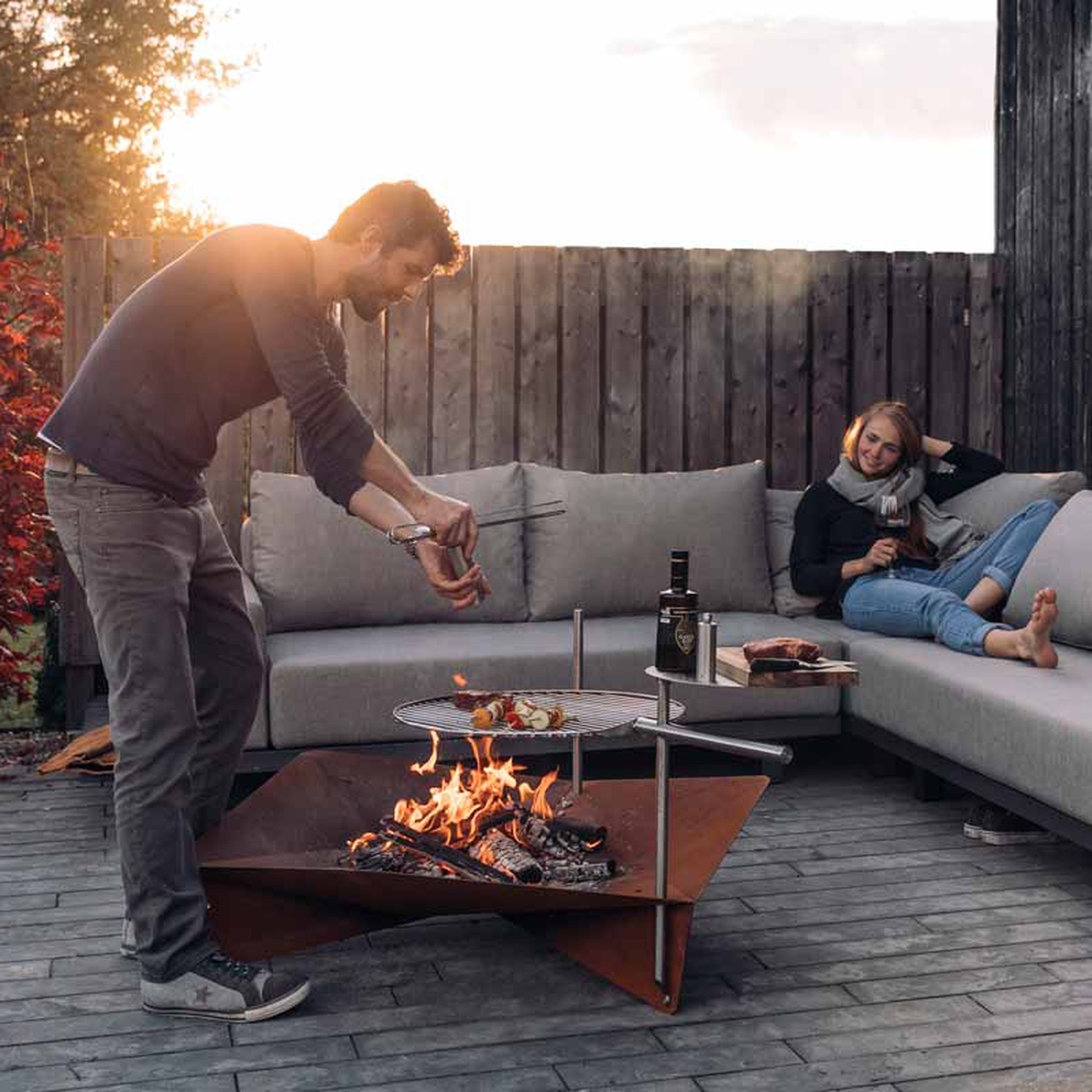 höfats TRIPLE 120 Feuerschale höfats TRIPLE 120 Feuerschale