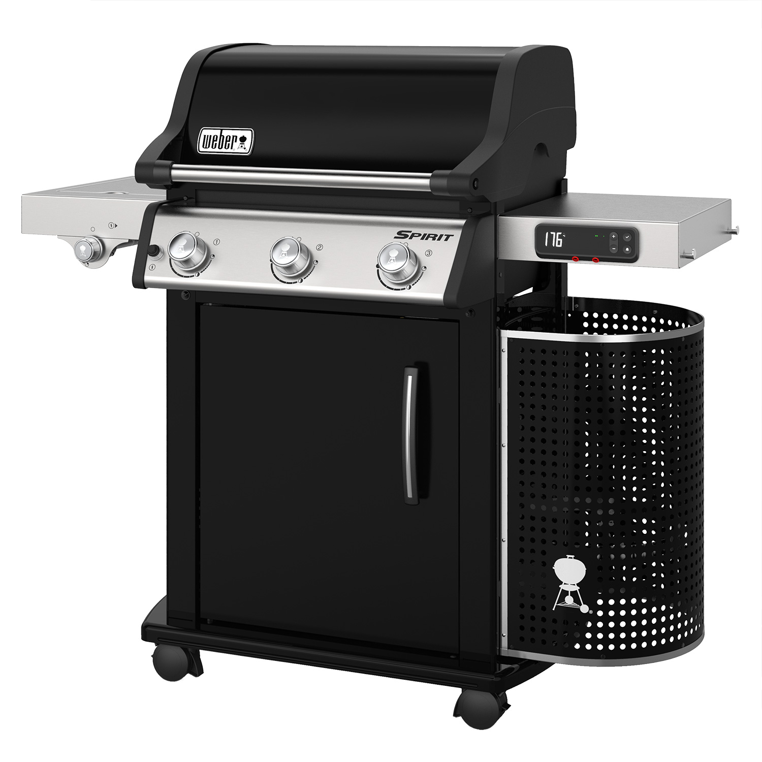 Weber Spirit EPX-325 GBS Smart Gas-Grillstation Schwarz