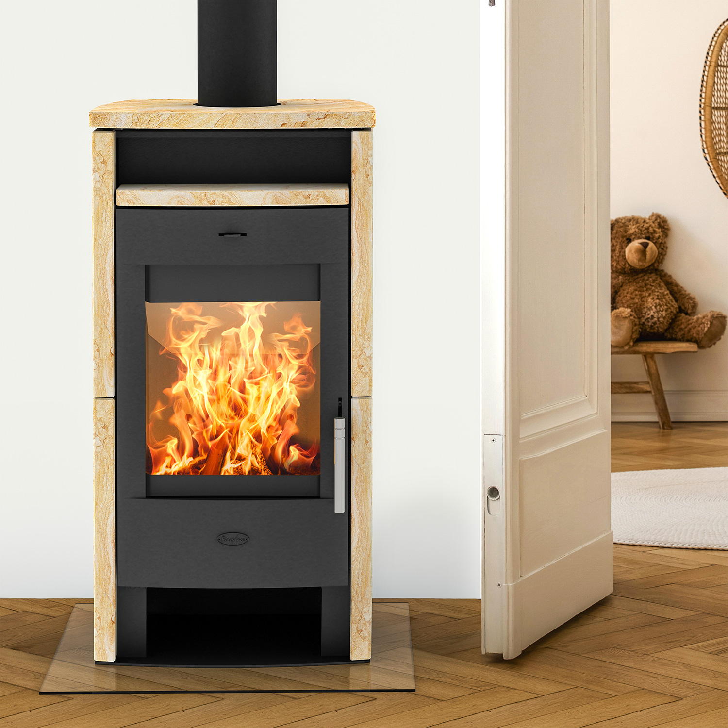 Fireplace Elite Budapest Kaminofen Sandstein Fireplace Elite Budapest Kaminofen Sandstein