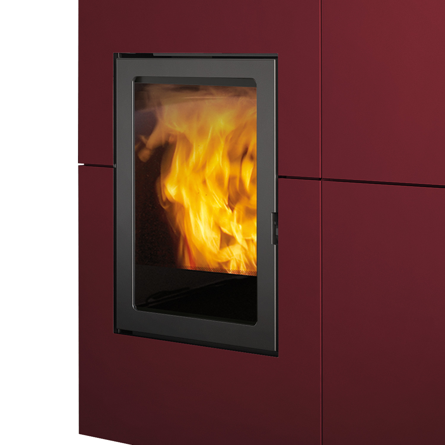 Edilkamin Blade 12++ Evo Pelletofen Stahl bordeaux