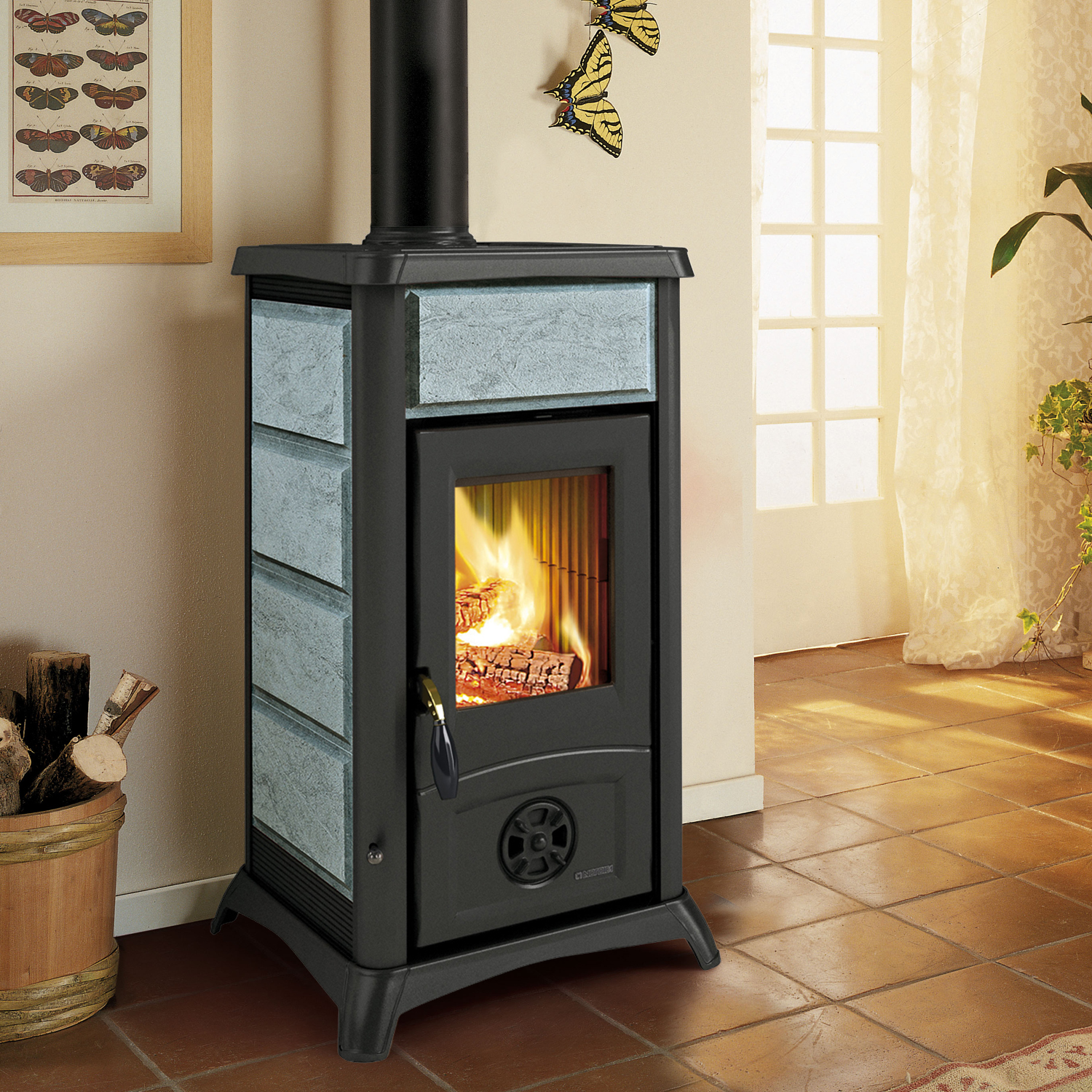 La Nordica Gemma Lean Kaminofen Speckstein