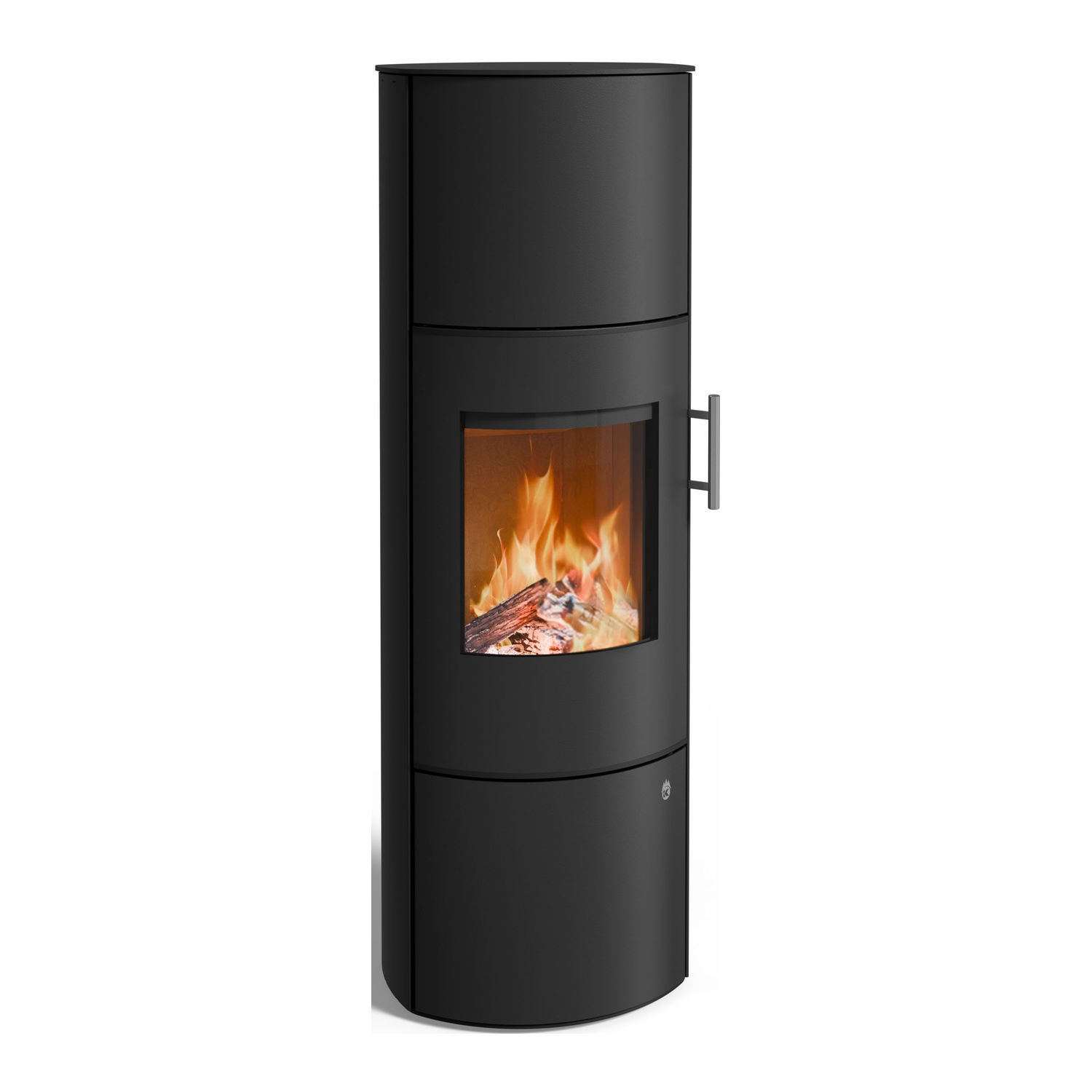 Königshütte URSA 6kW Gusstür Stahl schwarz Kaminofen