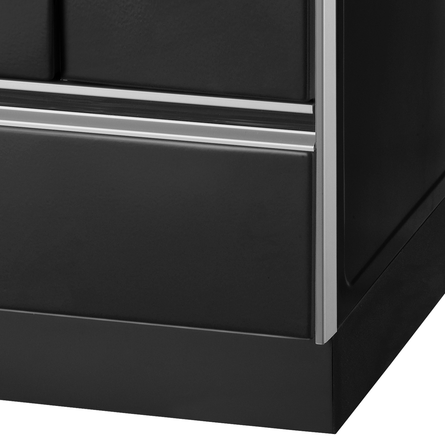 Westminster K76-90 Küchenofen Stahl schwarz, links